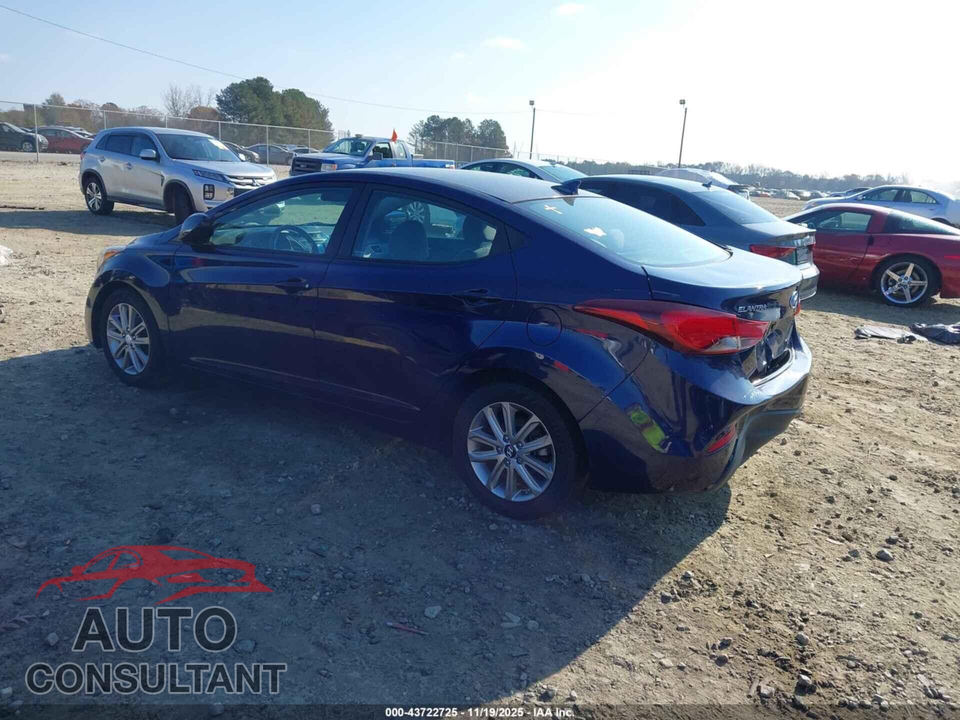 HYUNDAI ELANTRA 2014 - 5NPDH4AE0EH497377