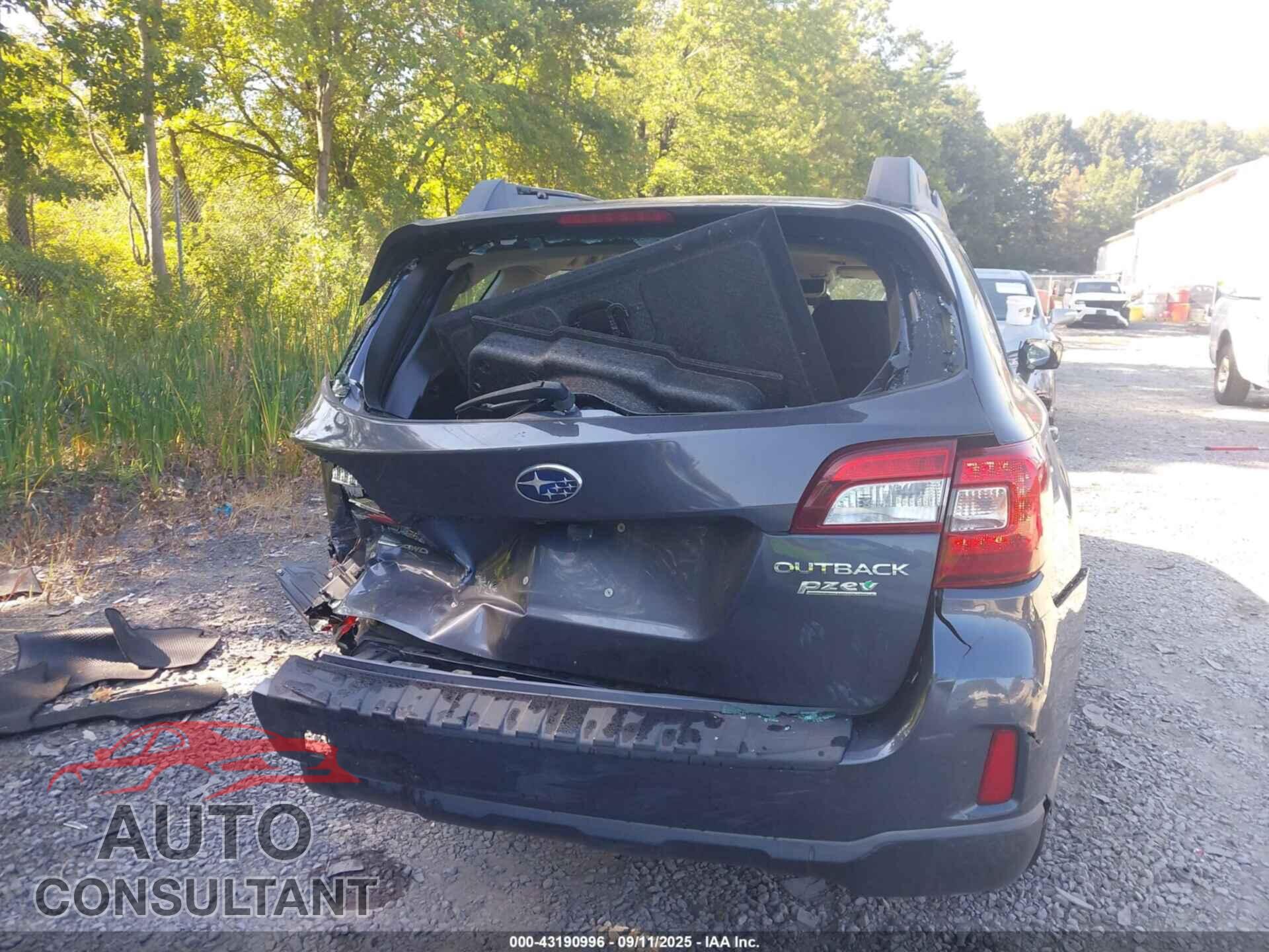 SUBARU OUTBACK 2017 - 4S4BSAAC7H3365735