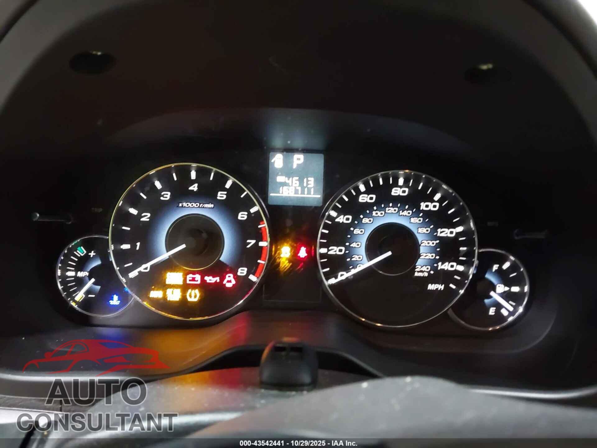 SUBARU OUTBACK 2010 - 4S4BRBGCXA3336924