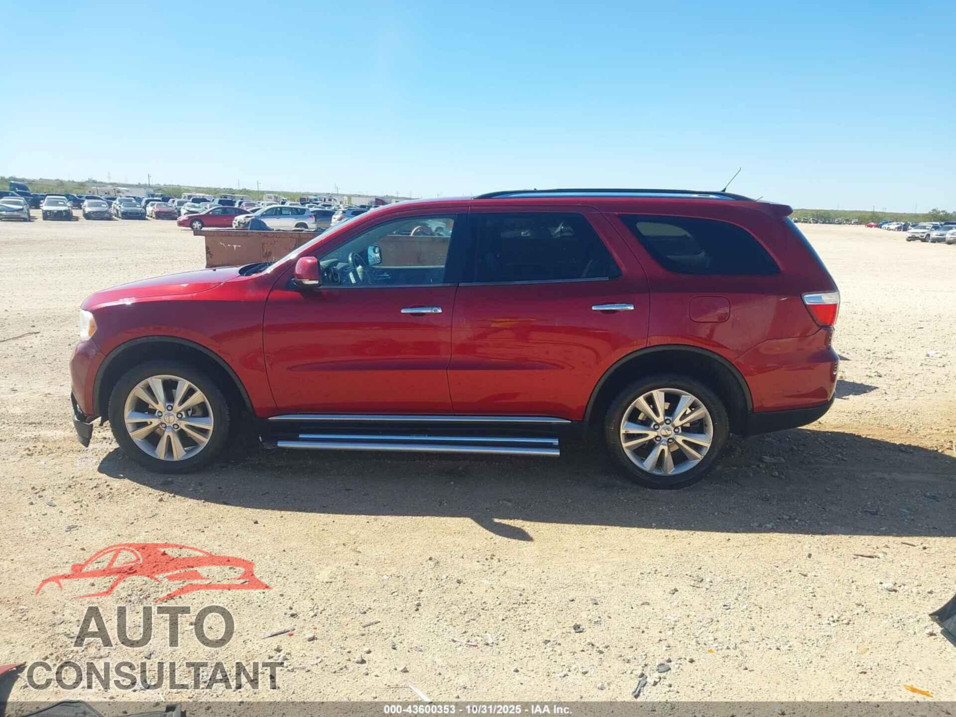 DODGE DURANGO 2013 - 1C4RDHDG3DC667778