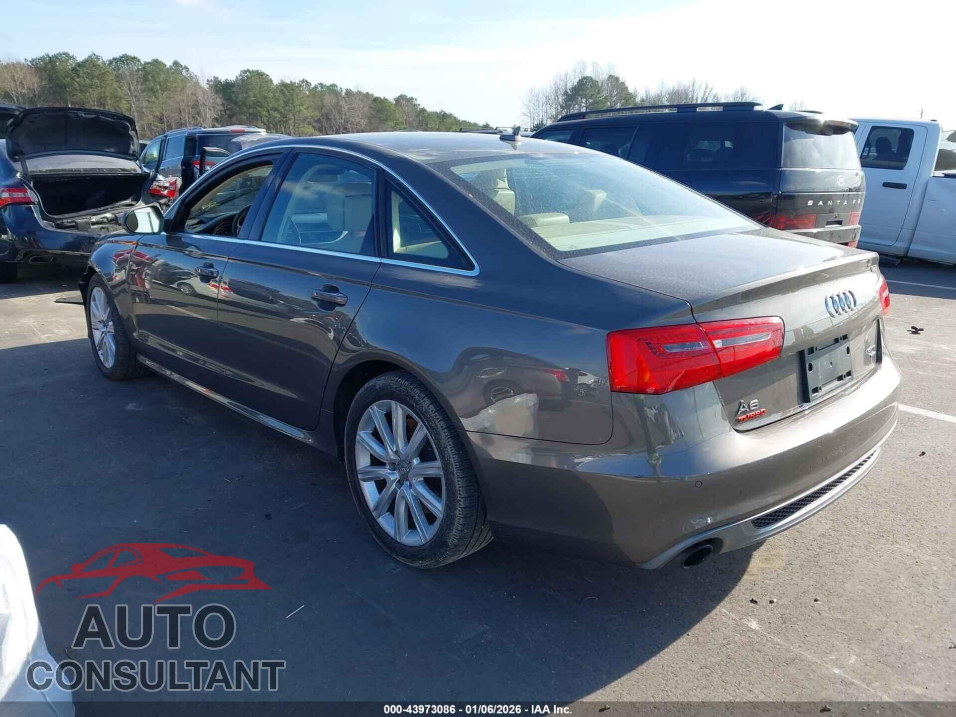 AUDI A6 2013 - WAUJGBFC5DN090135