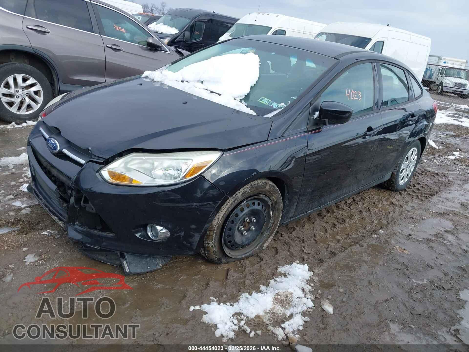 FORD FOCUS 2012 - 1FAHP3F25CL293301