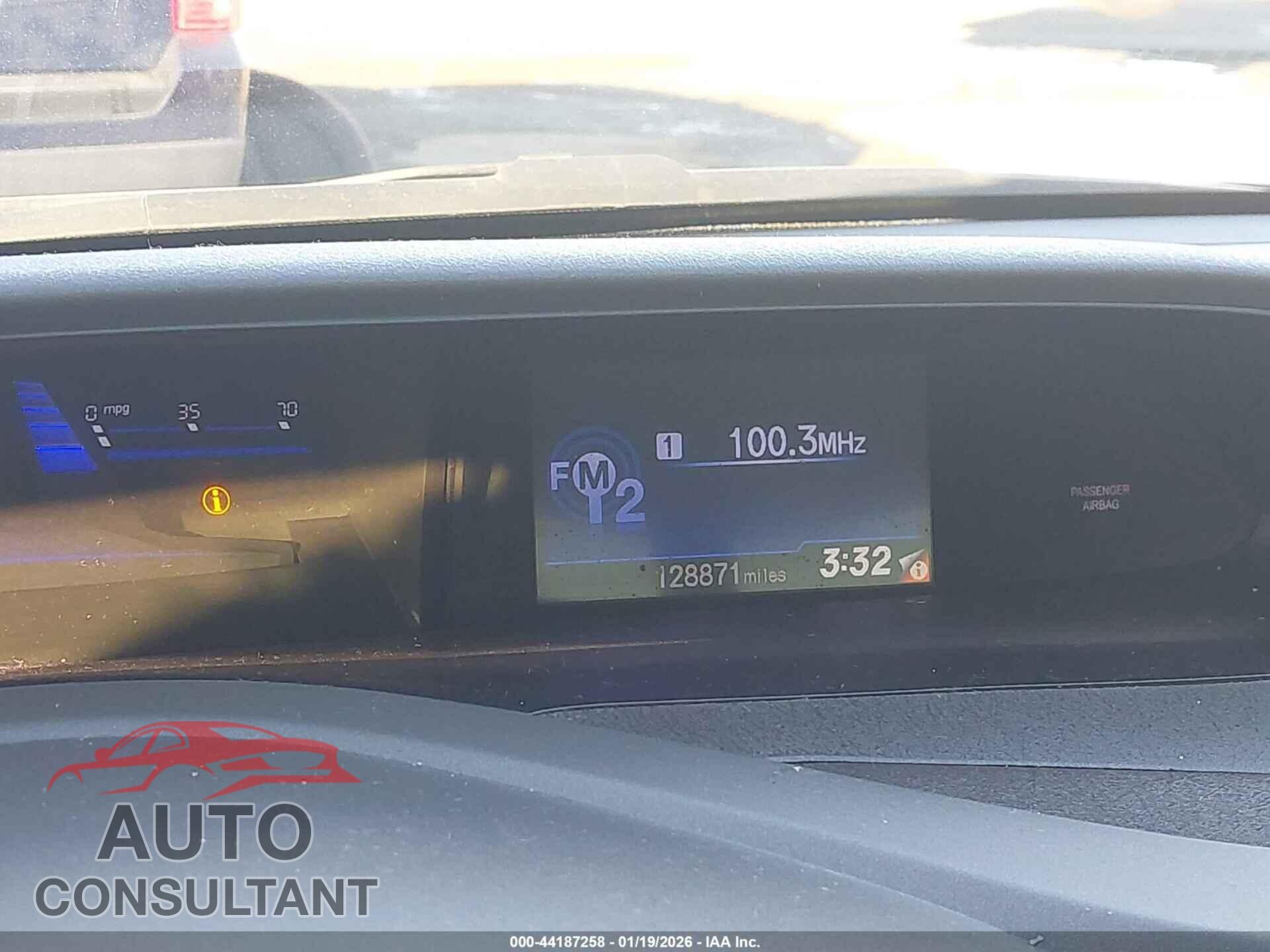 HONDA CIVIC 2012 - 19XFB2F56CE360467