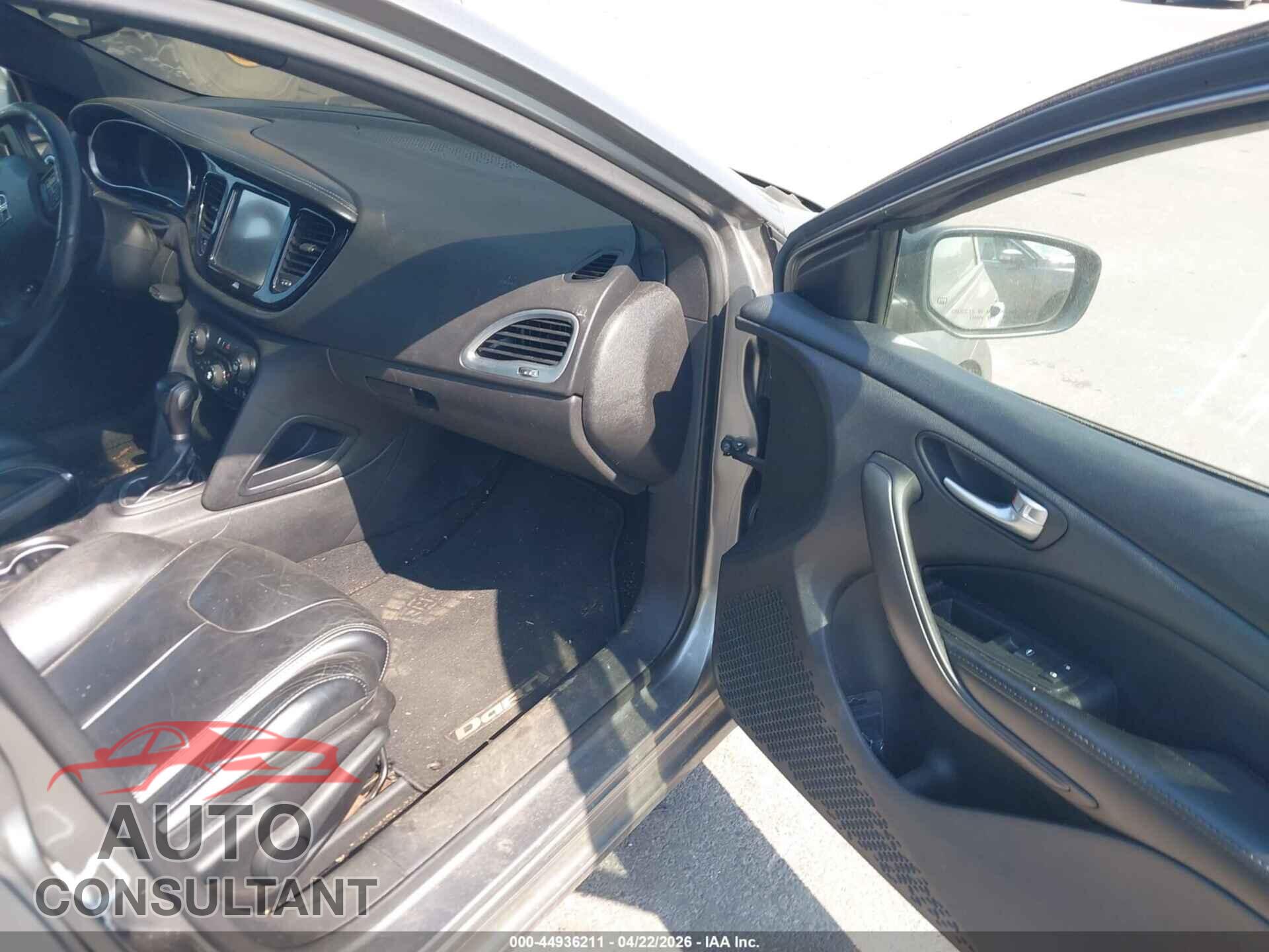 DODGE DART 2013 - 1C3CDFCA8DD225245