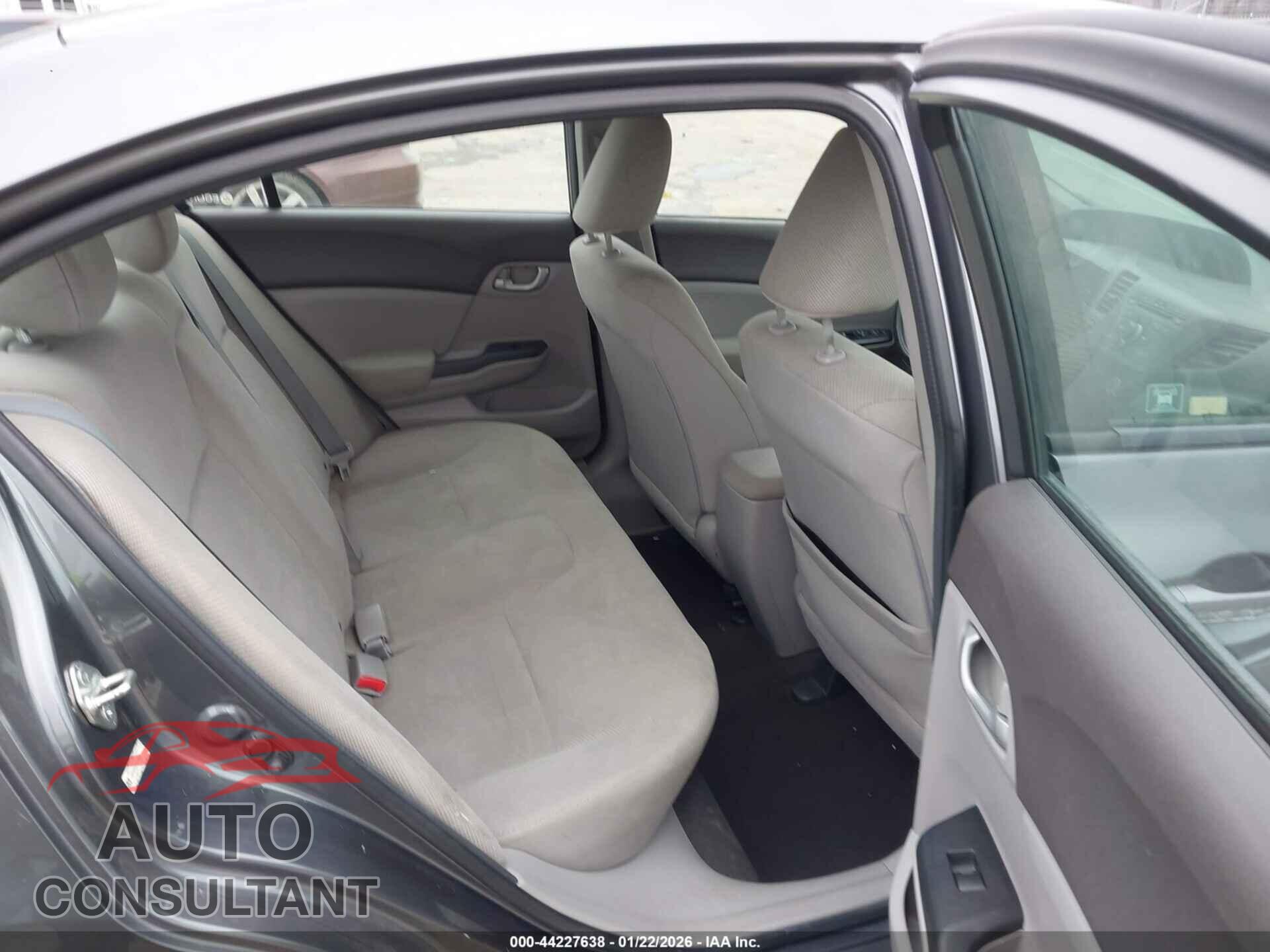 HONDA CIVIC 2012 - 19XFB2F58CE378548