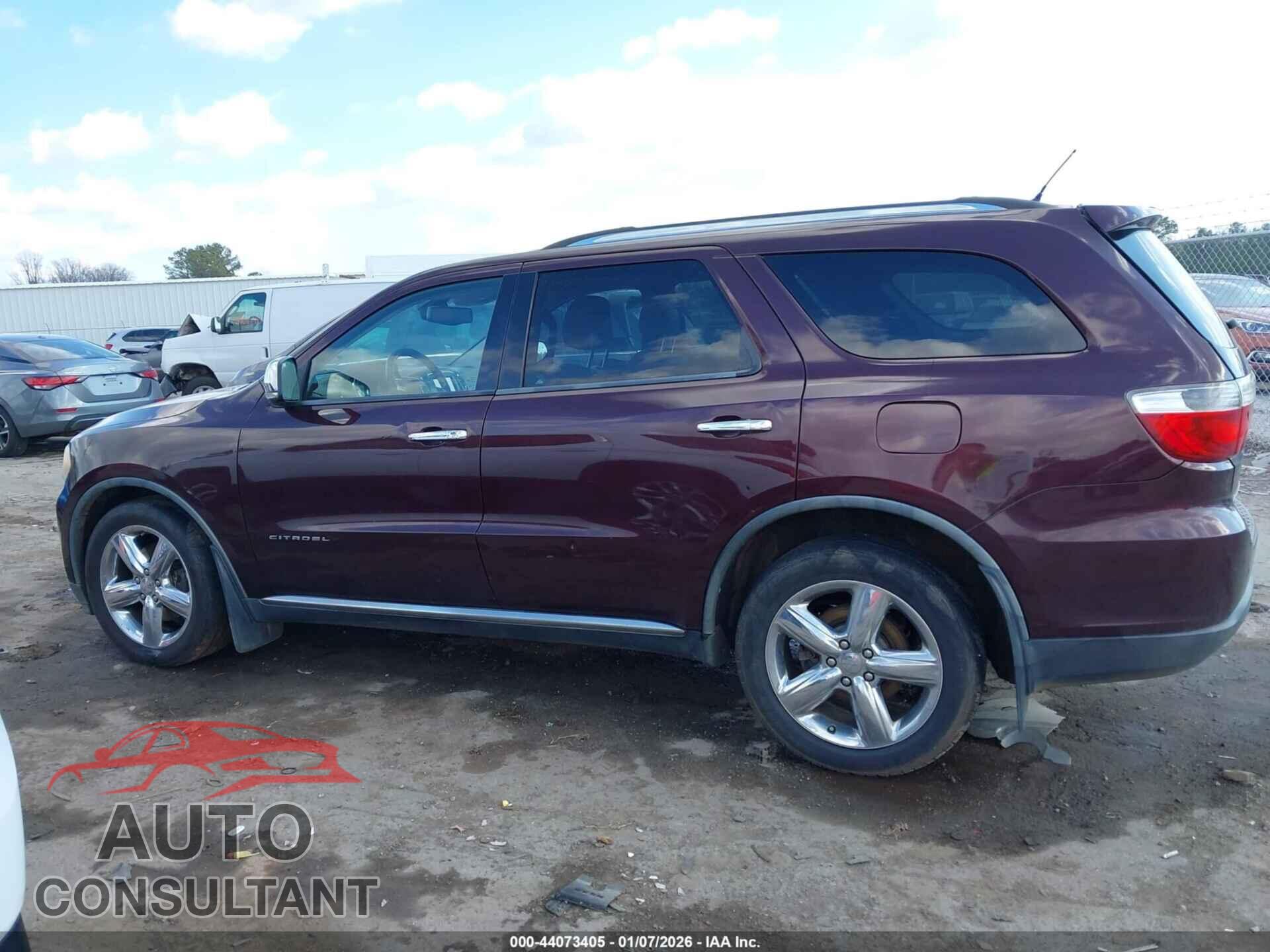 DODGE DURANGO 2012 - 1C4RDJEG1CC291960