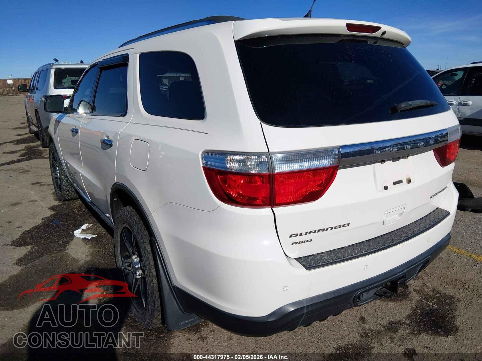 DODGE DURANGO 2012 - 1C4RDJEG6CC331076