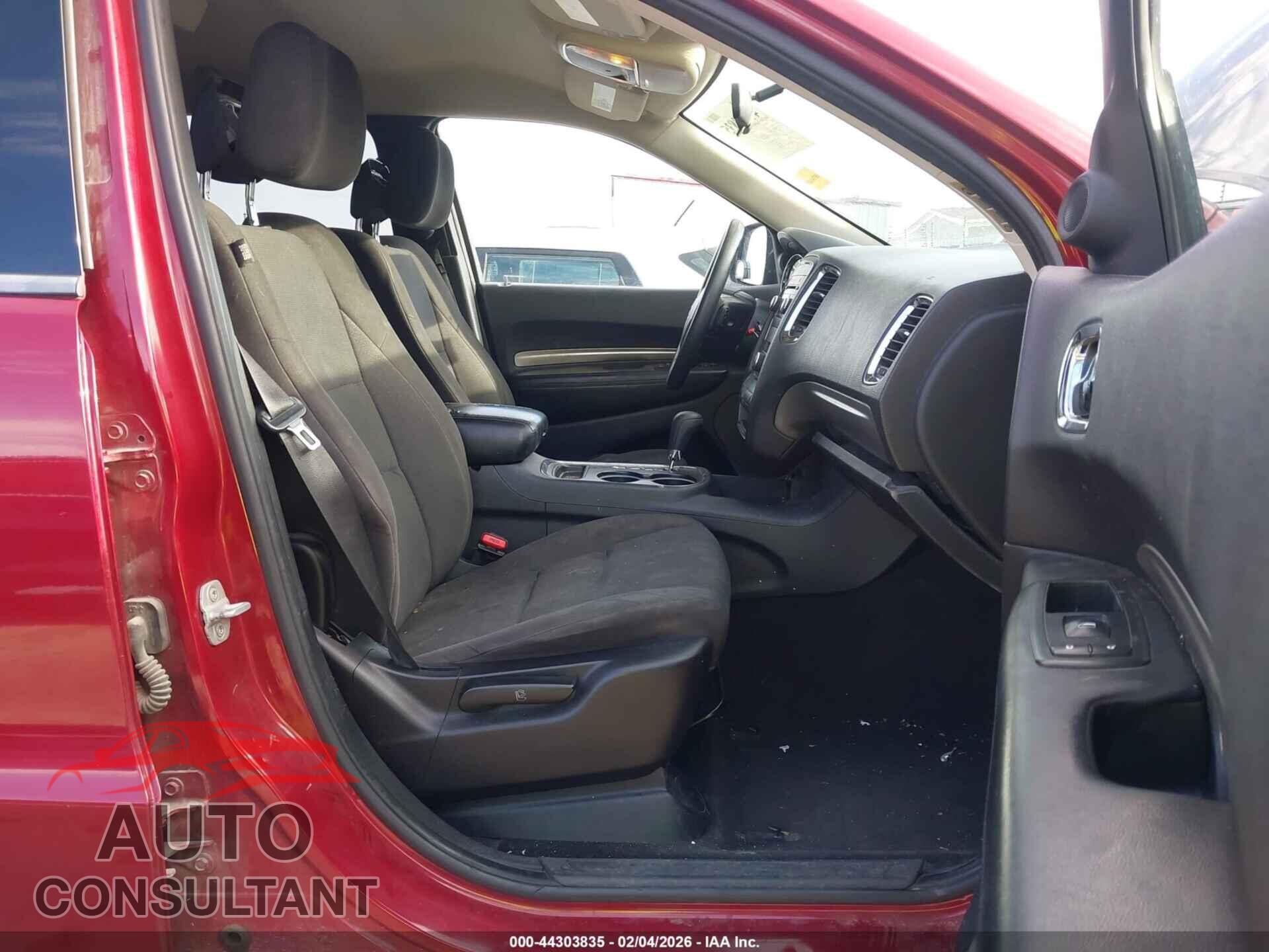 DODGE DURANGO 2013 - 1C4RDHAGXDC676255