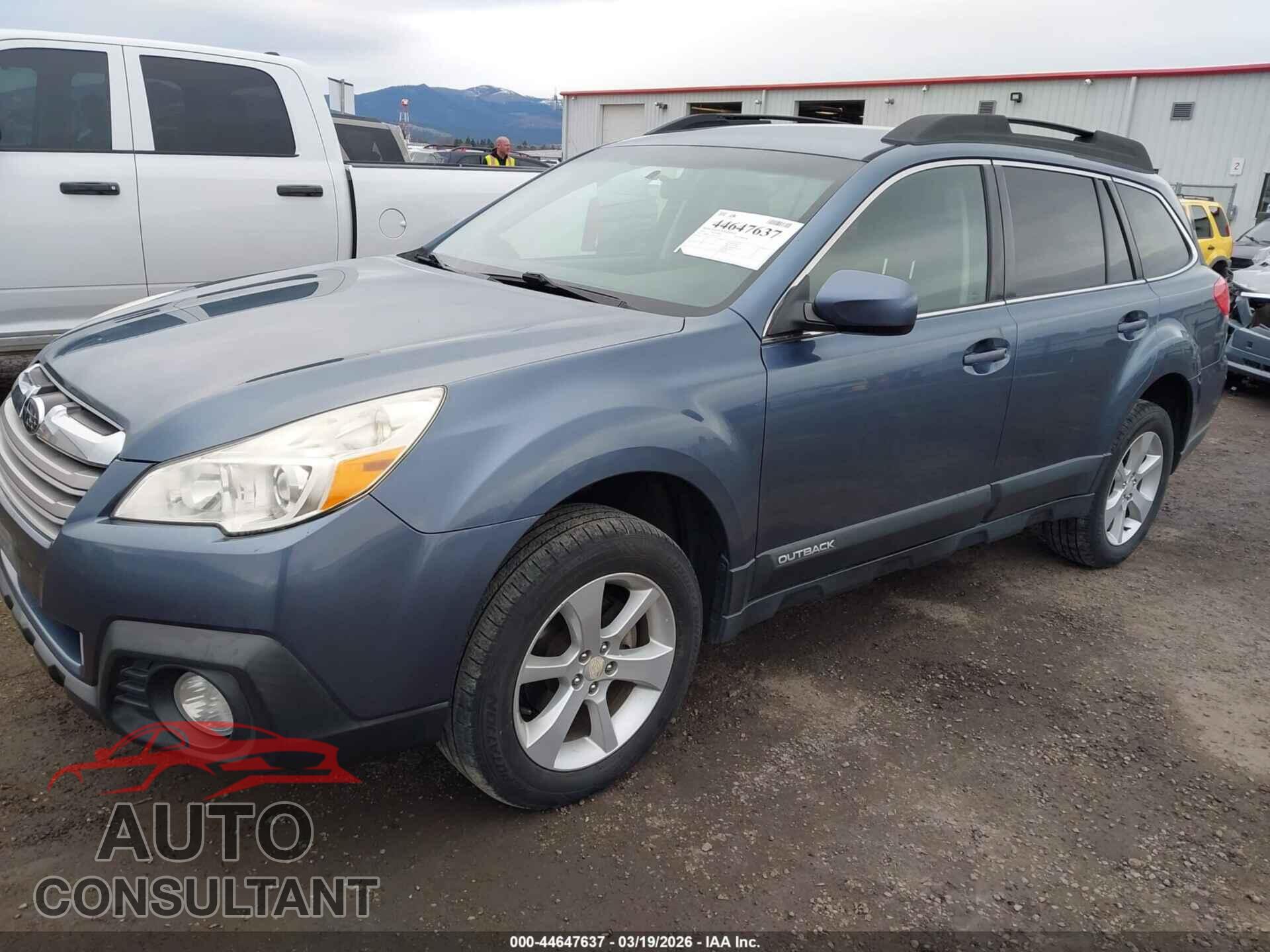 SUBARU OUTBACK 2013 - 4S4BRCCC2D3315775