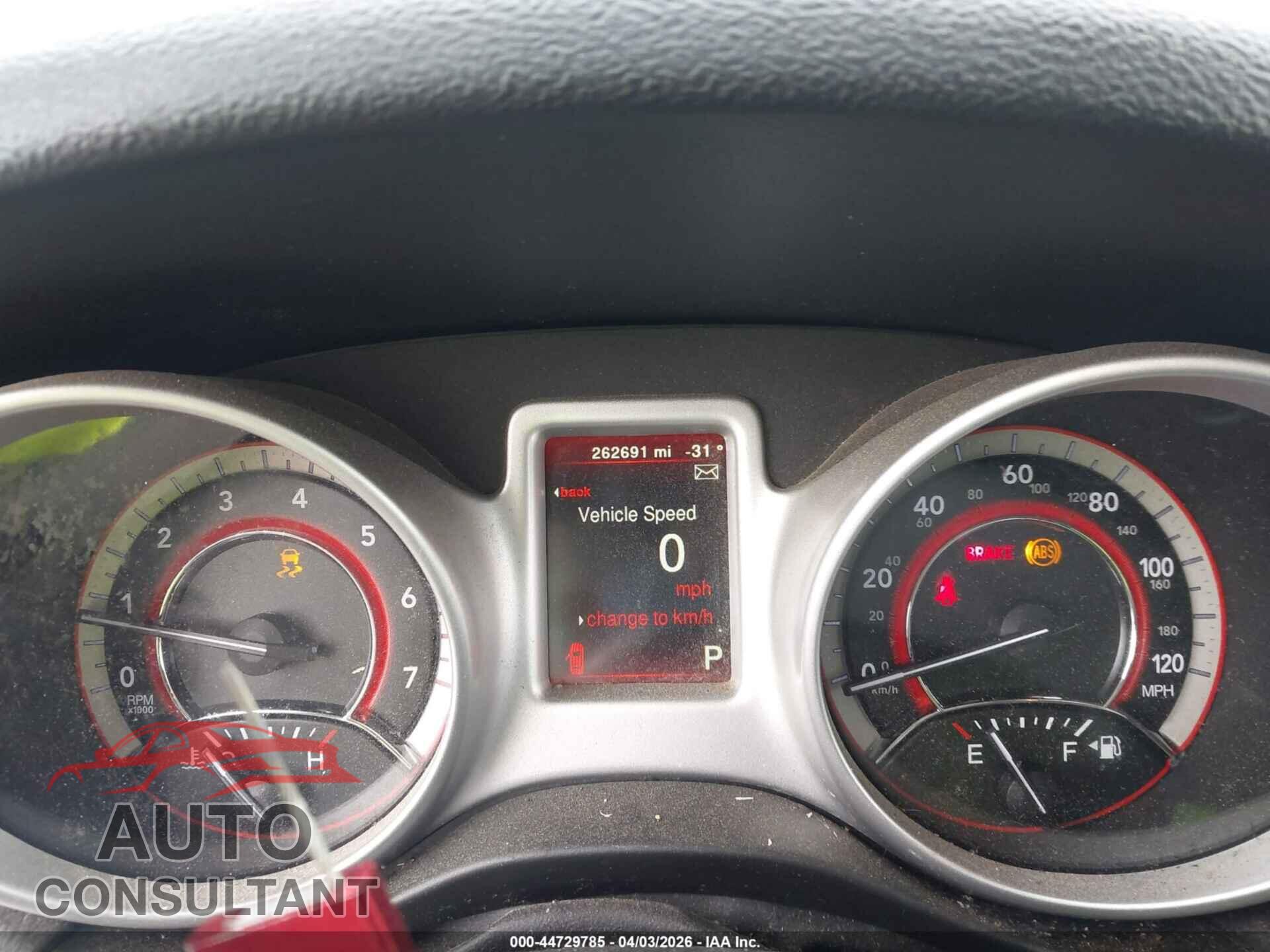 DODGE JOURNEY 2017 - 3C4PDCBG4HT537032