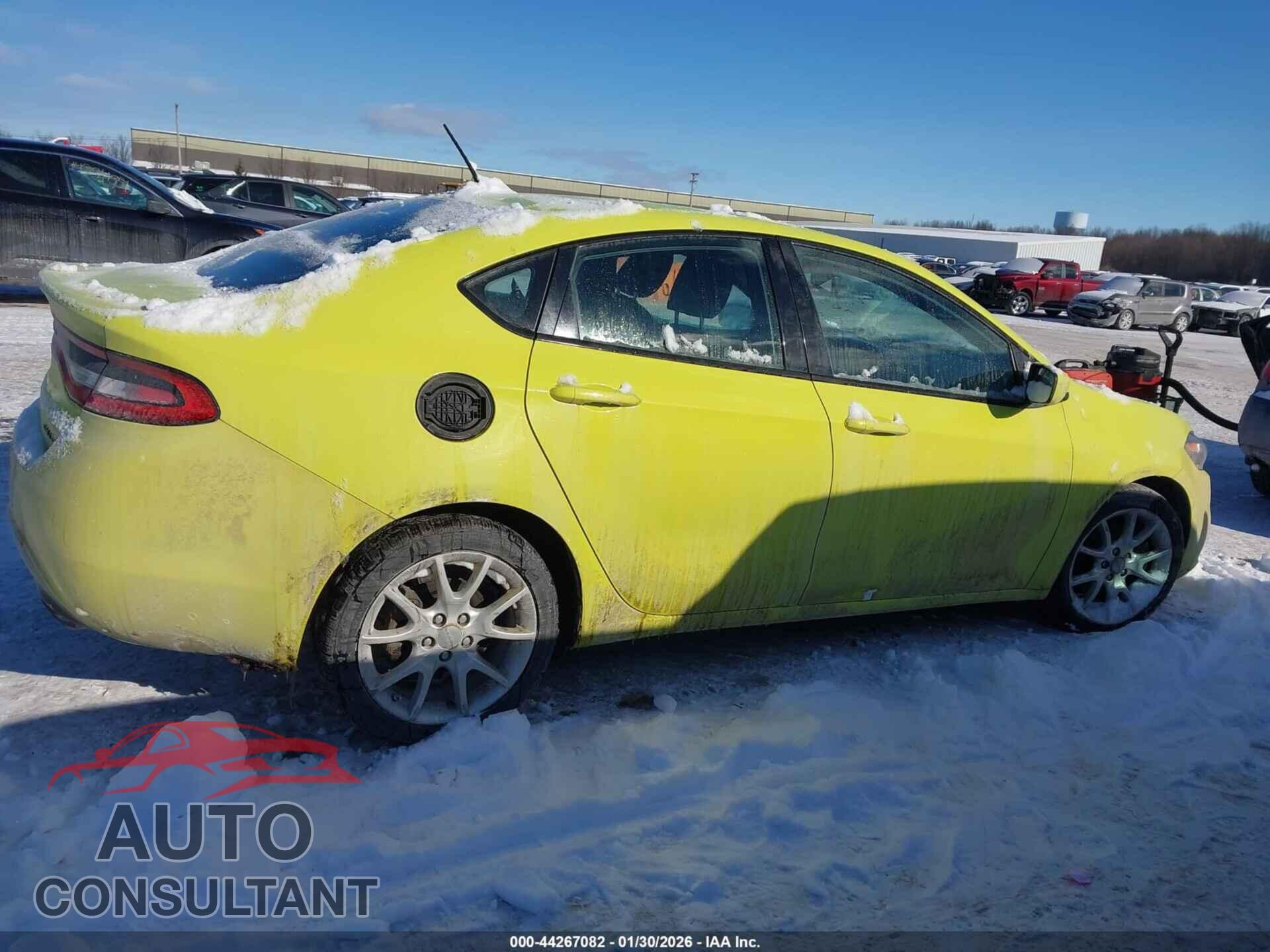 DODGE DART 2013 - 1C3CDFBA4DD147743