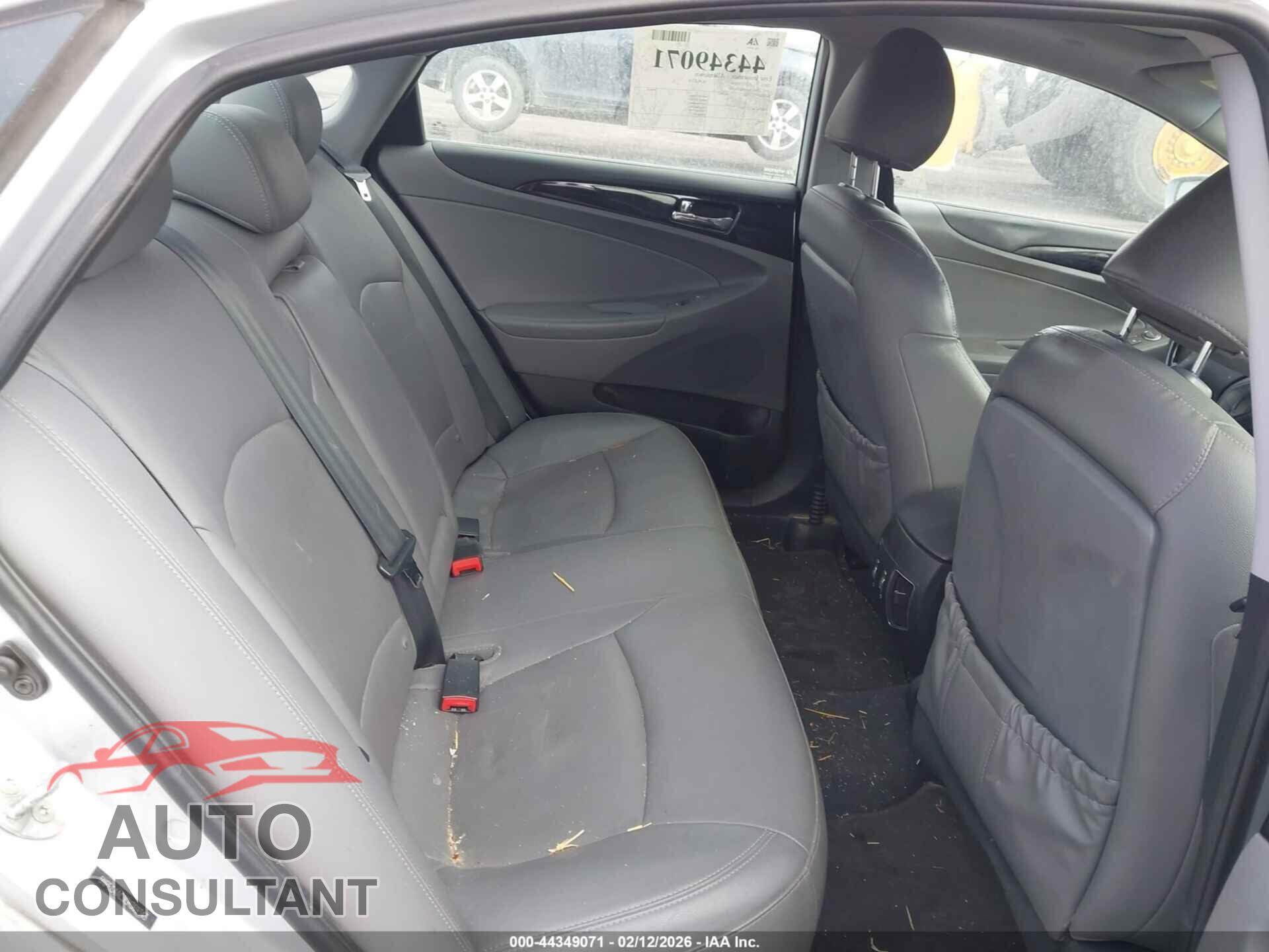 HYUNDAI SONATA 2012 - 5NPEC4AC3CH369343