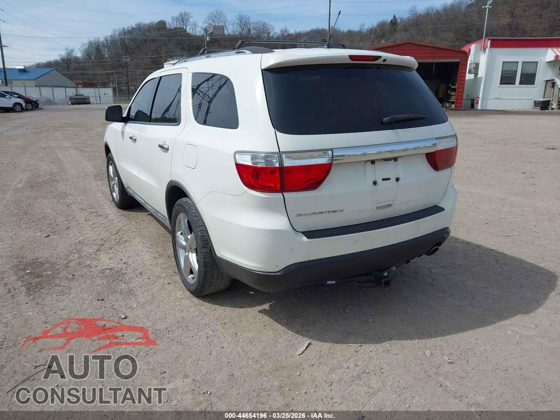 DODGE DURANGO 2012 - 1C4RDJEG8CC112796