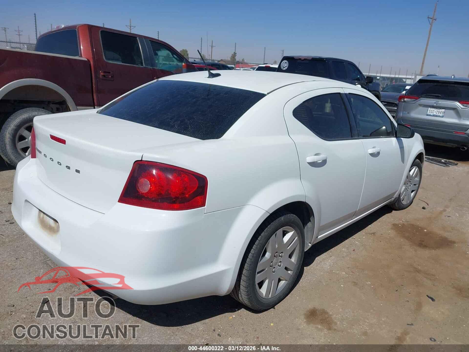 DODGE AVENGER 2014 - 1C3CDZAB3EN104079