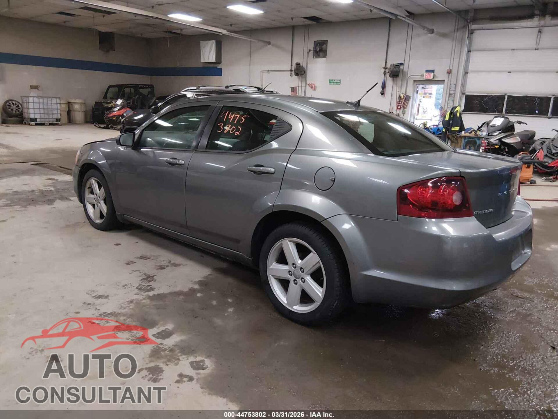 DODGE AVENGER 2013 - 1C3CDZAB5DN536848