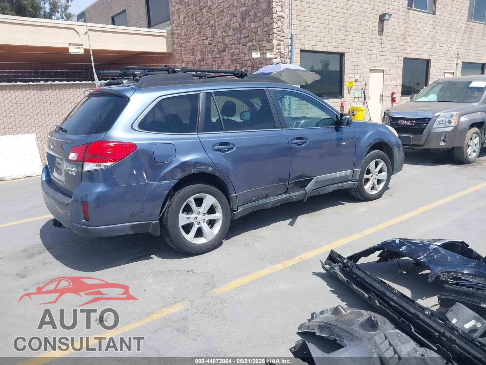 SUBARU OUTBACK 2014 - 4S4BRBDC8E3281447