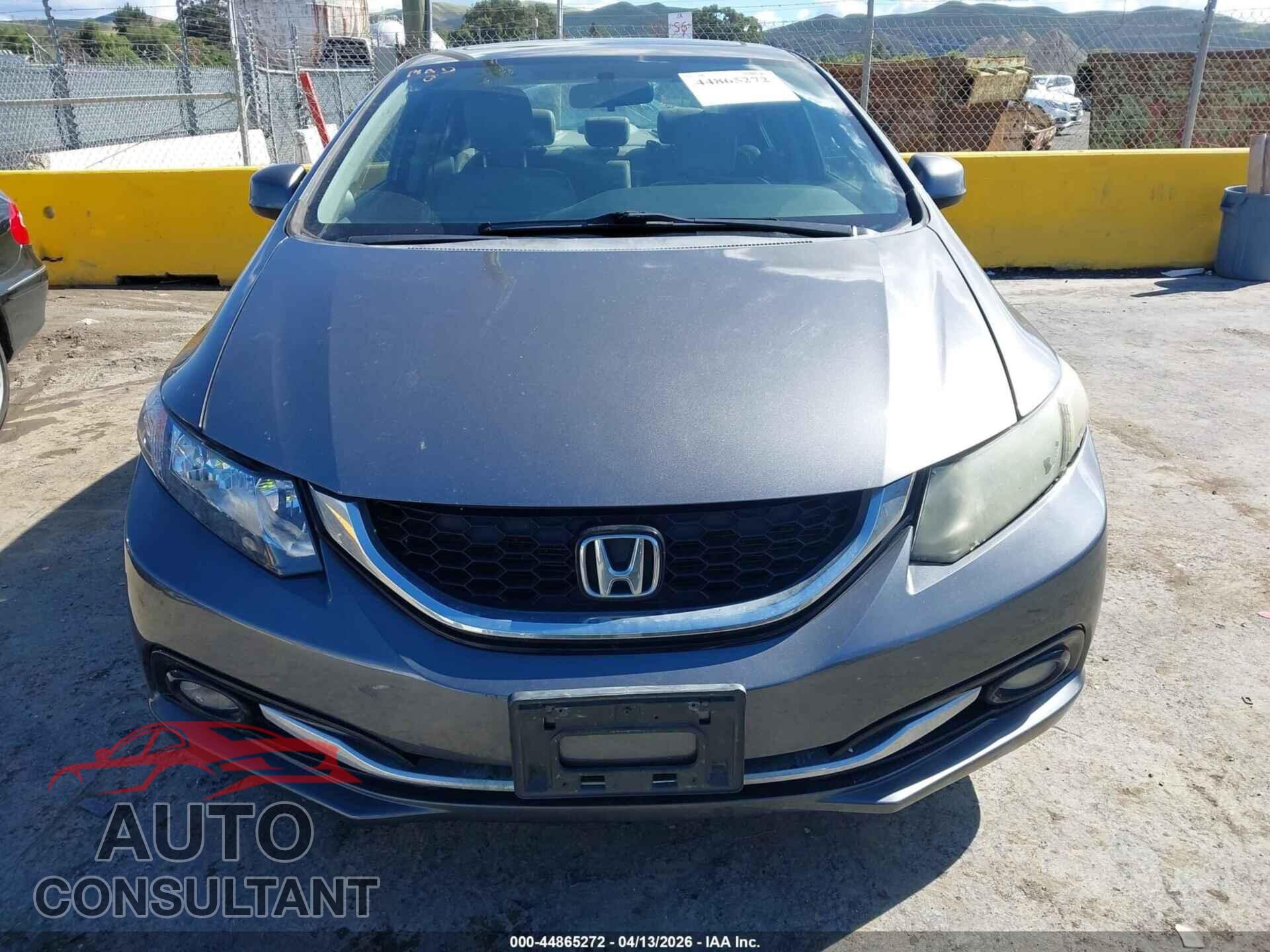 HONDA CIVIC 2013 - 19XFB2F92DE225006