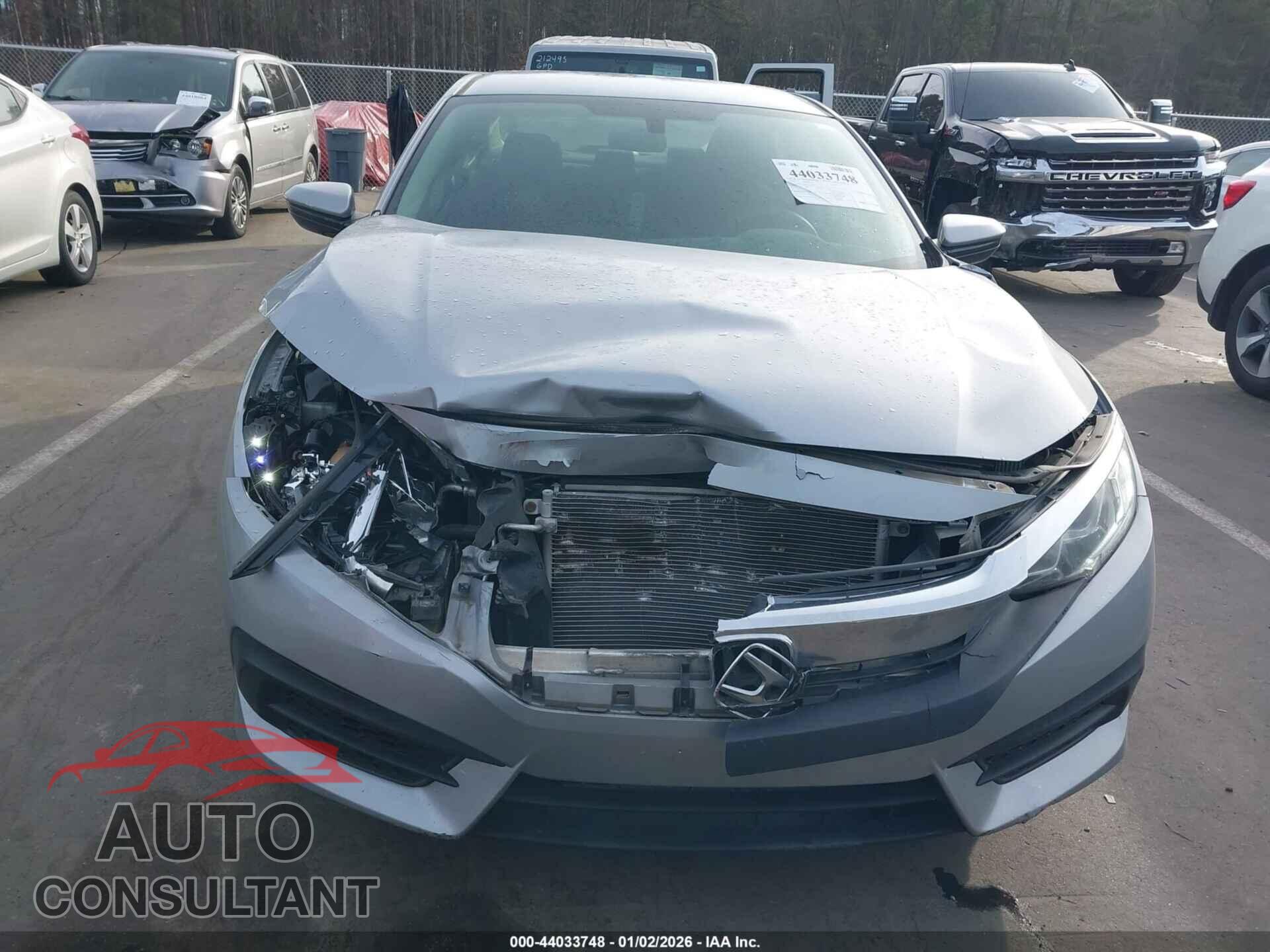 HONDA CIVIC 2017 - 2HGFC2F58HH577089