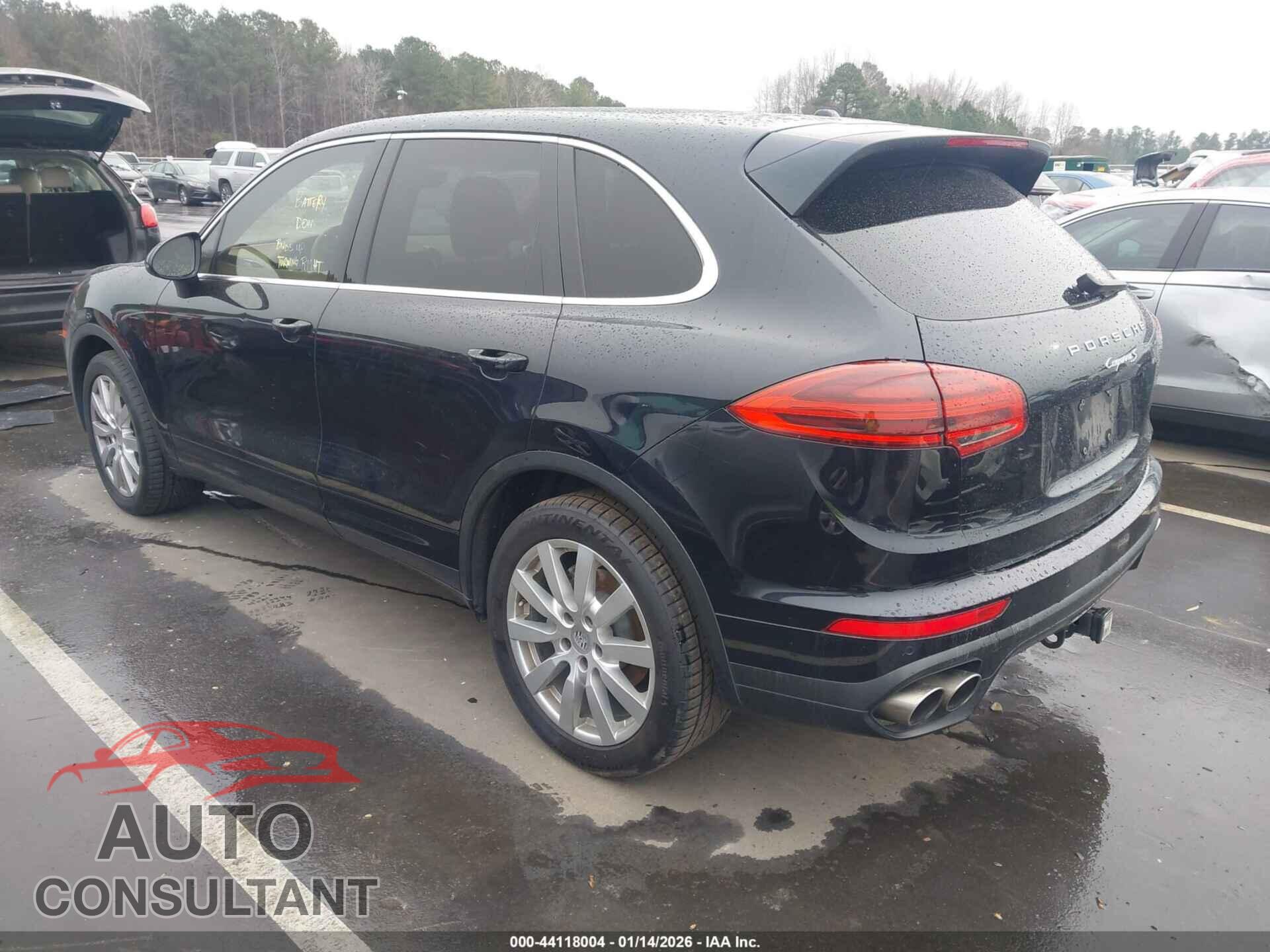 PORSCHE CAYENNE 2015 - WP1AB2A26FLA56184