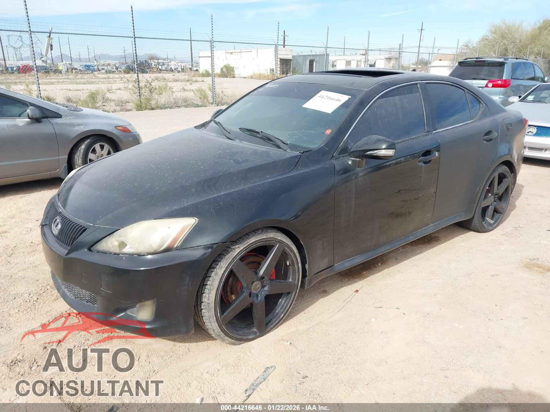 LEXUS IS 250 2010 - JTHBF5C21A5117977