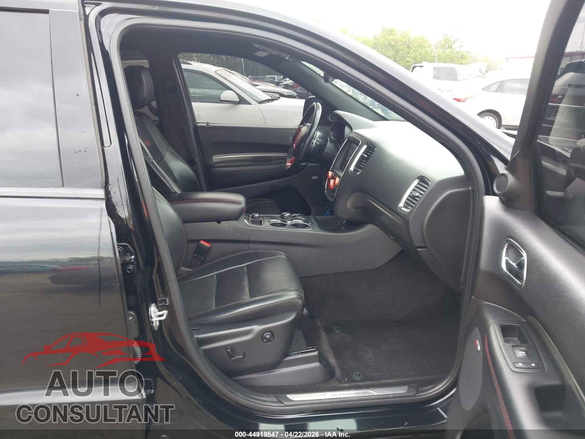 DODGE DURANGO 2017 - 1C4SDJCT3HC726101