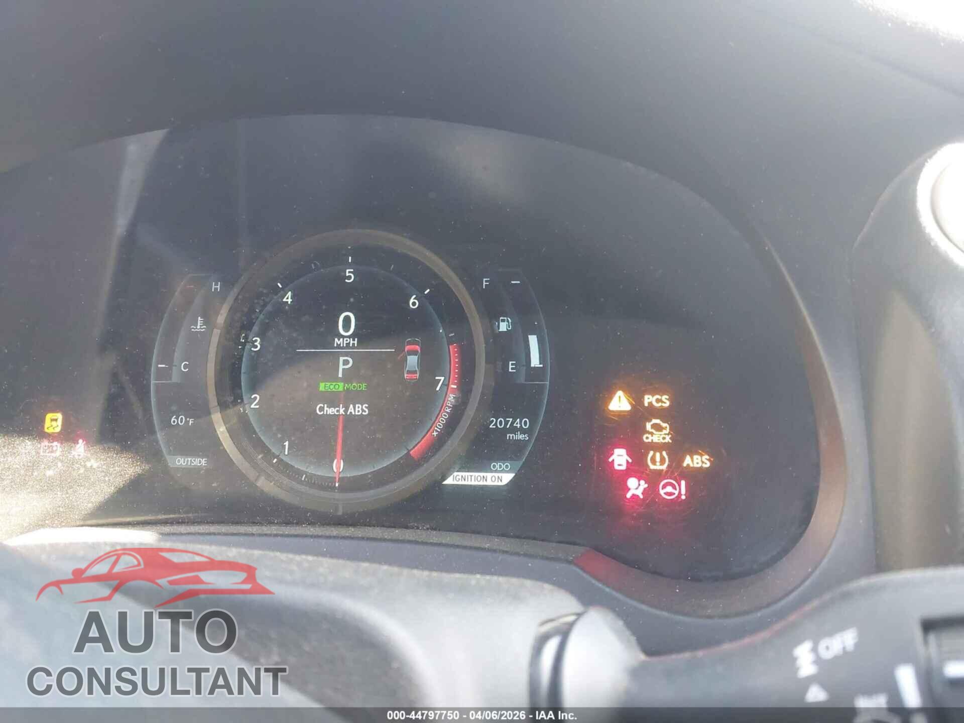 LEXUS IS 250 2014 - JTHBF1D27E5016858