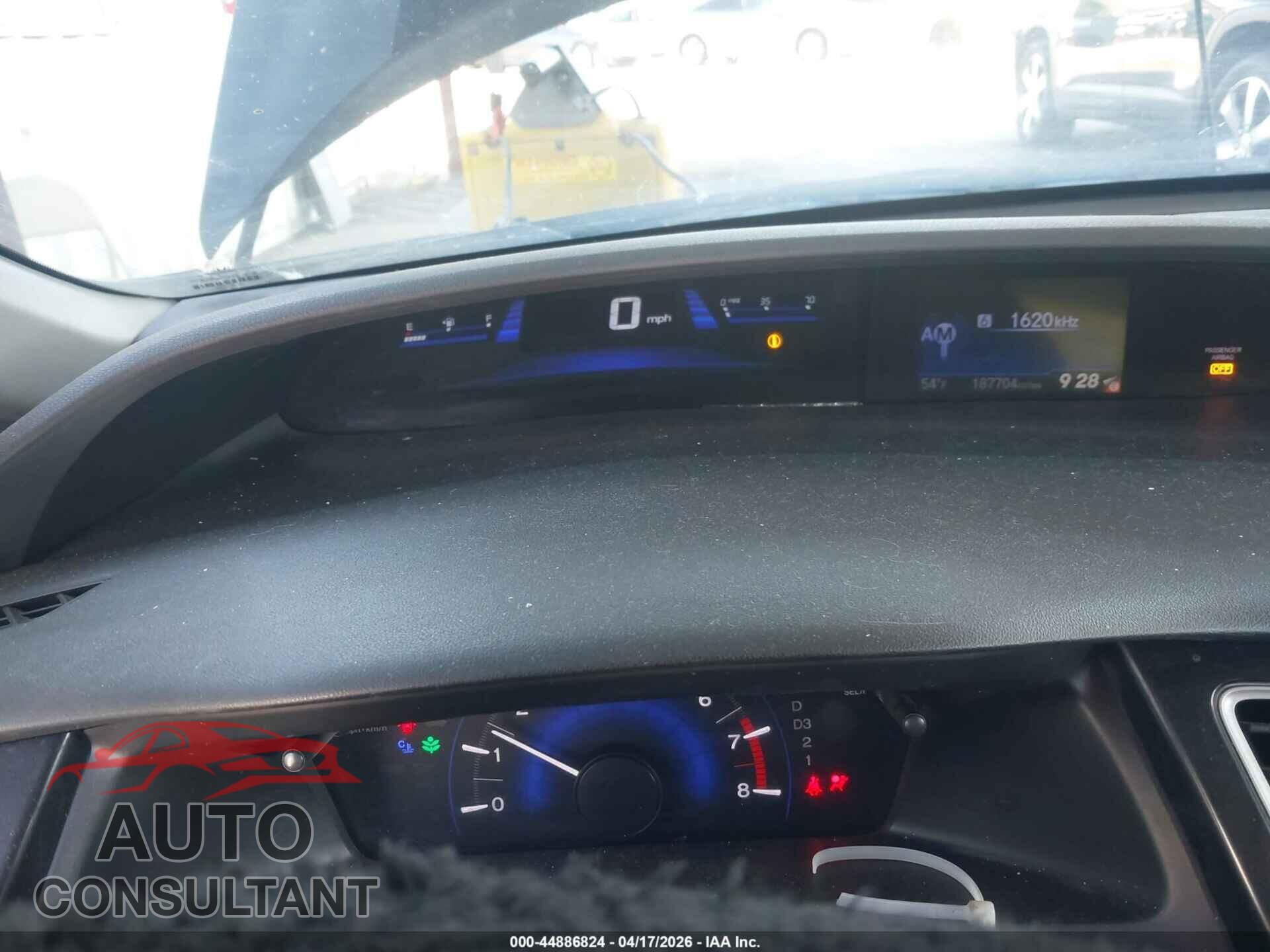 HONDA CIVIC 2013 - 19XFB2F58DE247489