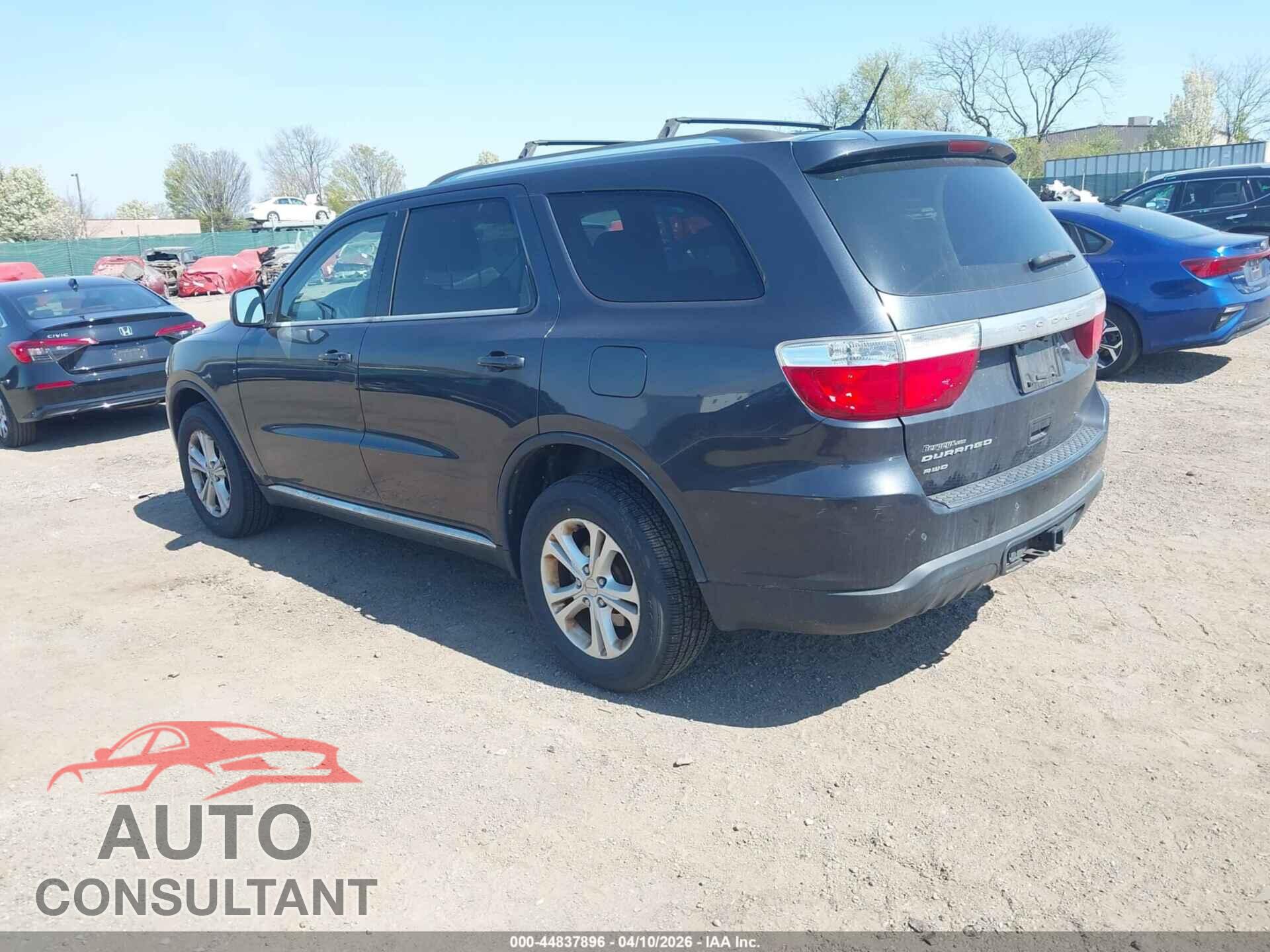 DODGE DURANGO 2012 - 1C4RDJAG4CC301788