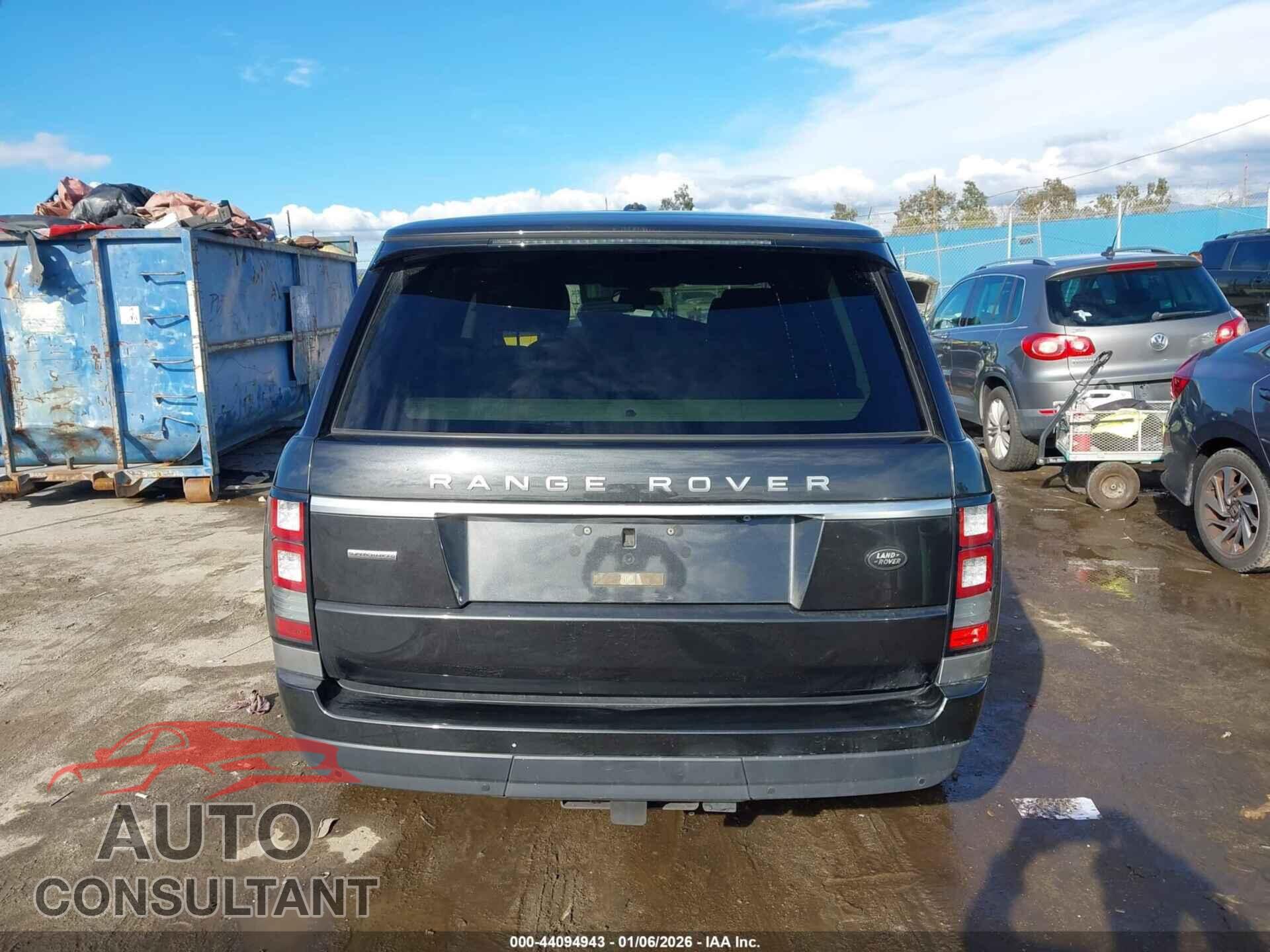 LAND ROVER RANGE ROVER 2013 - SALGS2EF1DA102059