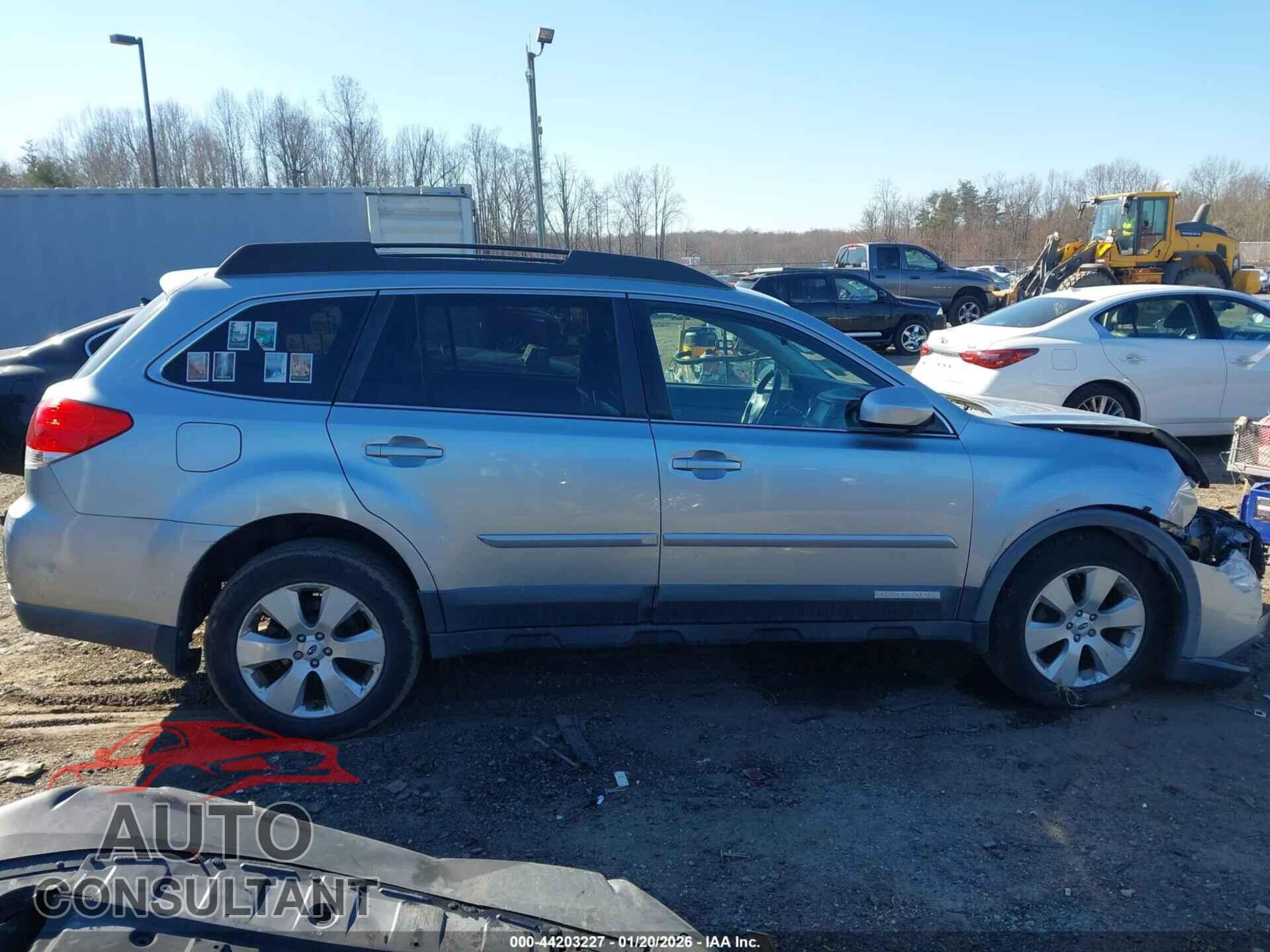 SUBARU OUTBACK 2012 - 4S4BRBLC8C3273220