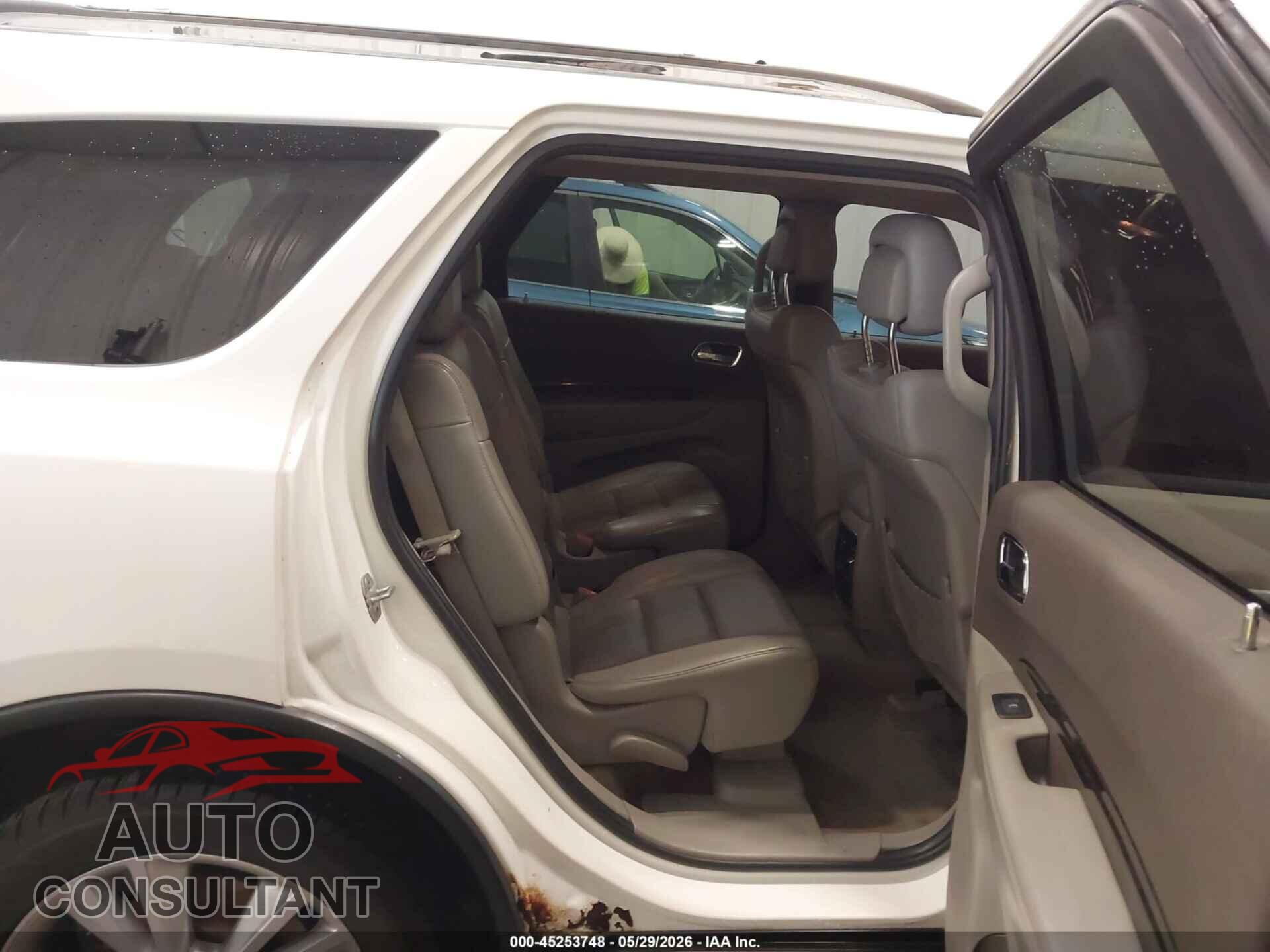 DODGE DURANGO 2012 - 1C4RDJDG7CC337017