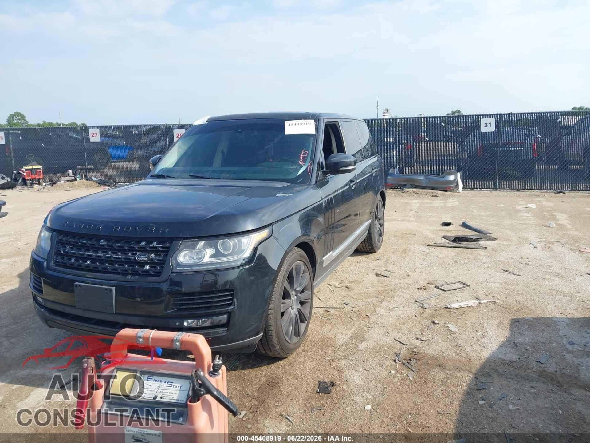 LAND ROVER RANGE ROVER 2013 - SALGS2DF1DA103715
