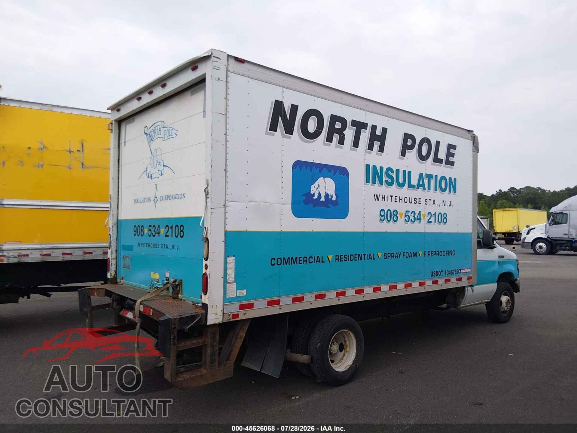 FORD E-350 CUTAWAY 2013 - 1FDWE3FL4DDA26464