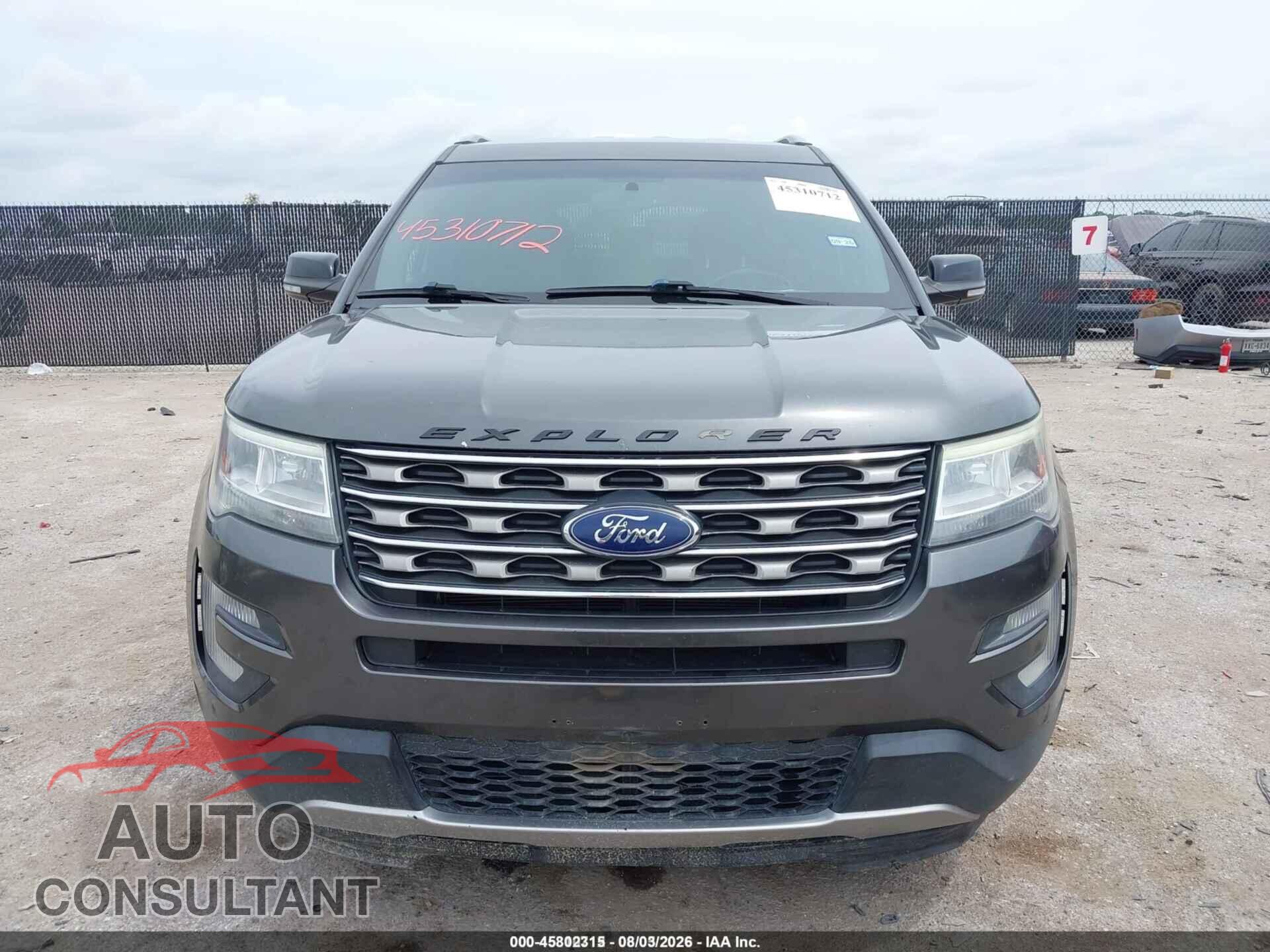 FORD EXPLORER 2017 - 1FM5K7D84HGD53414