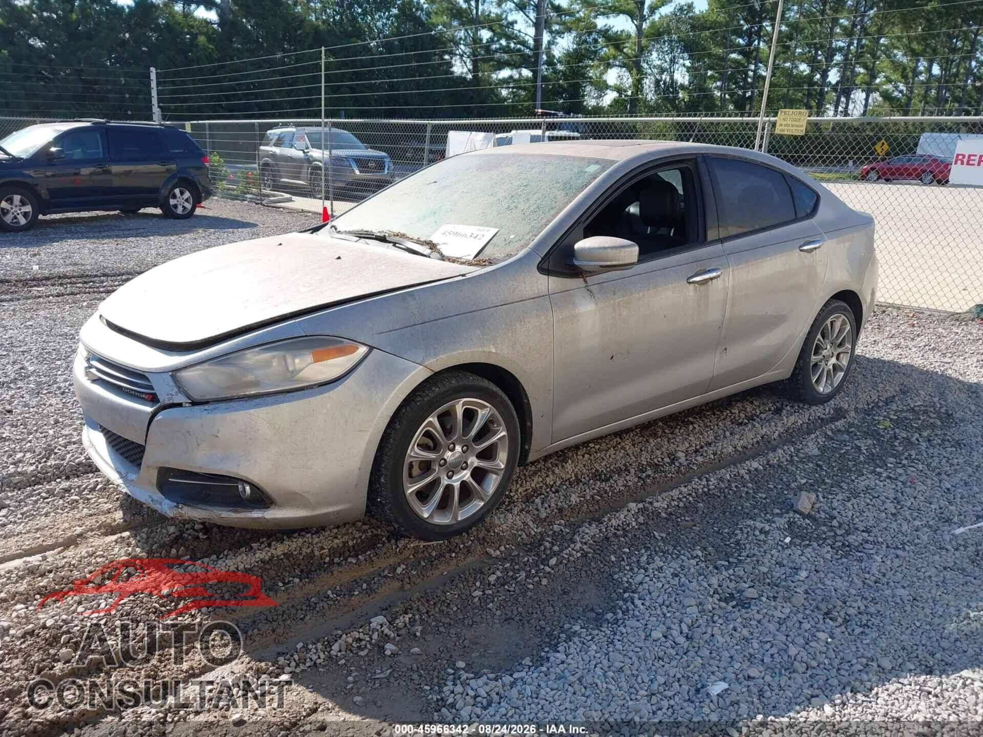 DODGE DART 2013 - 1C3CDFCA1DD181637