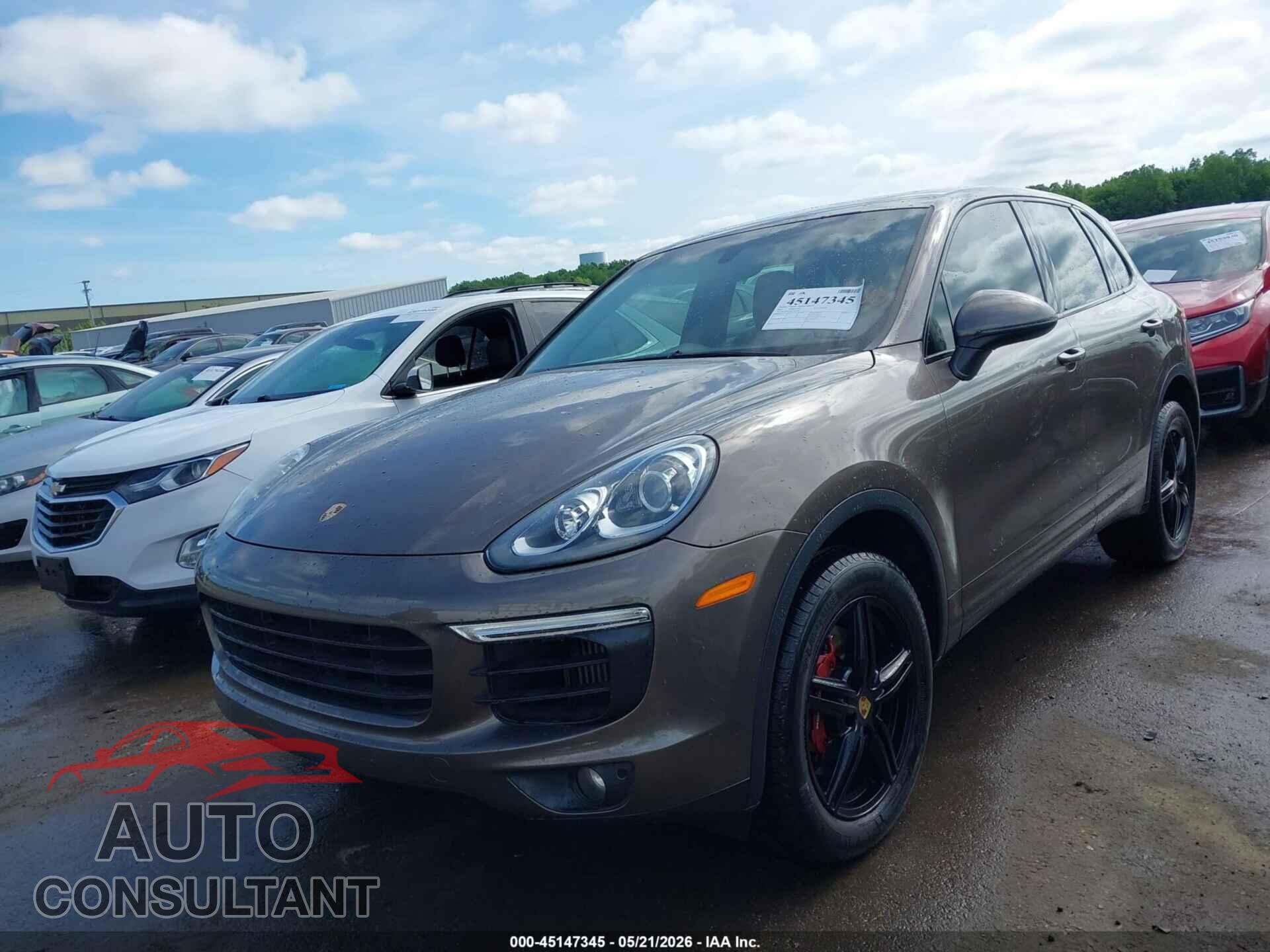 PORSCHE CAYENNE 2015 - WP1AB2A26FLA59943