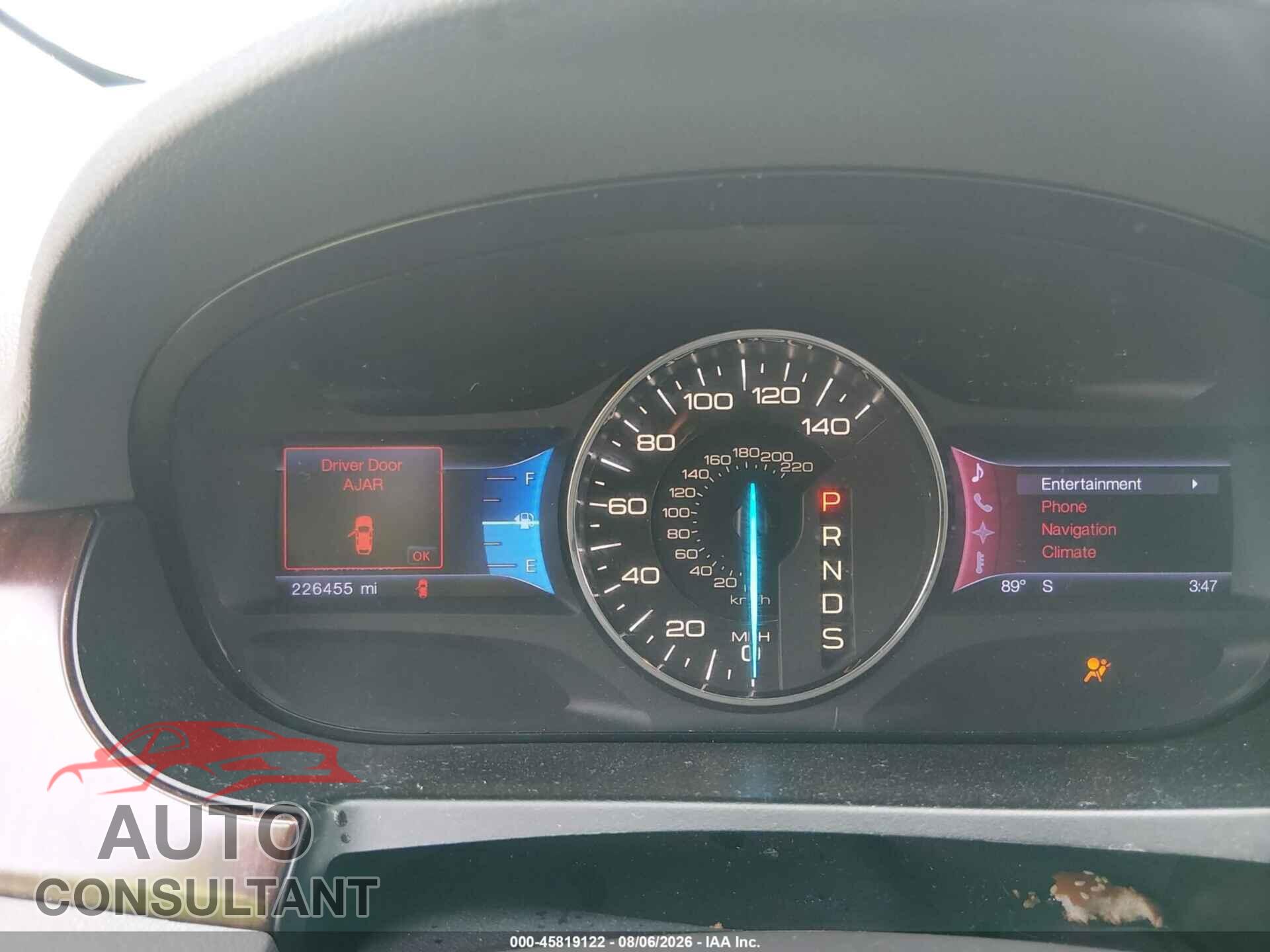 FORD EDGE 2013 - 2FMDK3KC8DBB10881