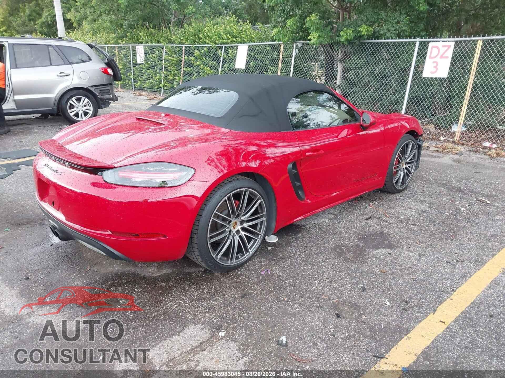 PORSCHE 718 BOXSTER 2017 - WP0CB2A81HS241282