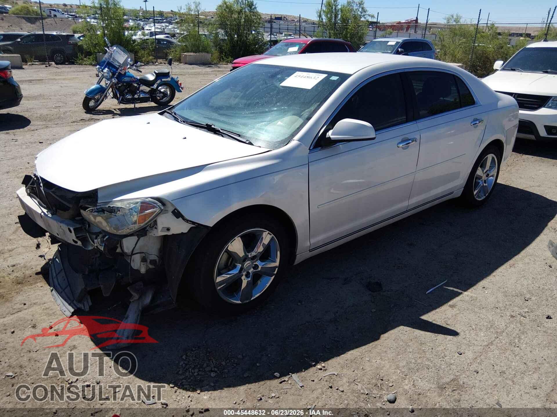 CHEVROLET MALIBU 2012 - 1G1ZD5E03CF189934