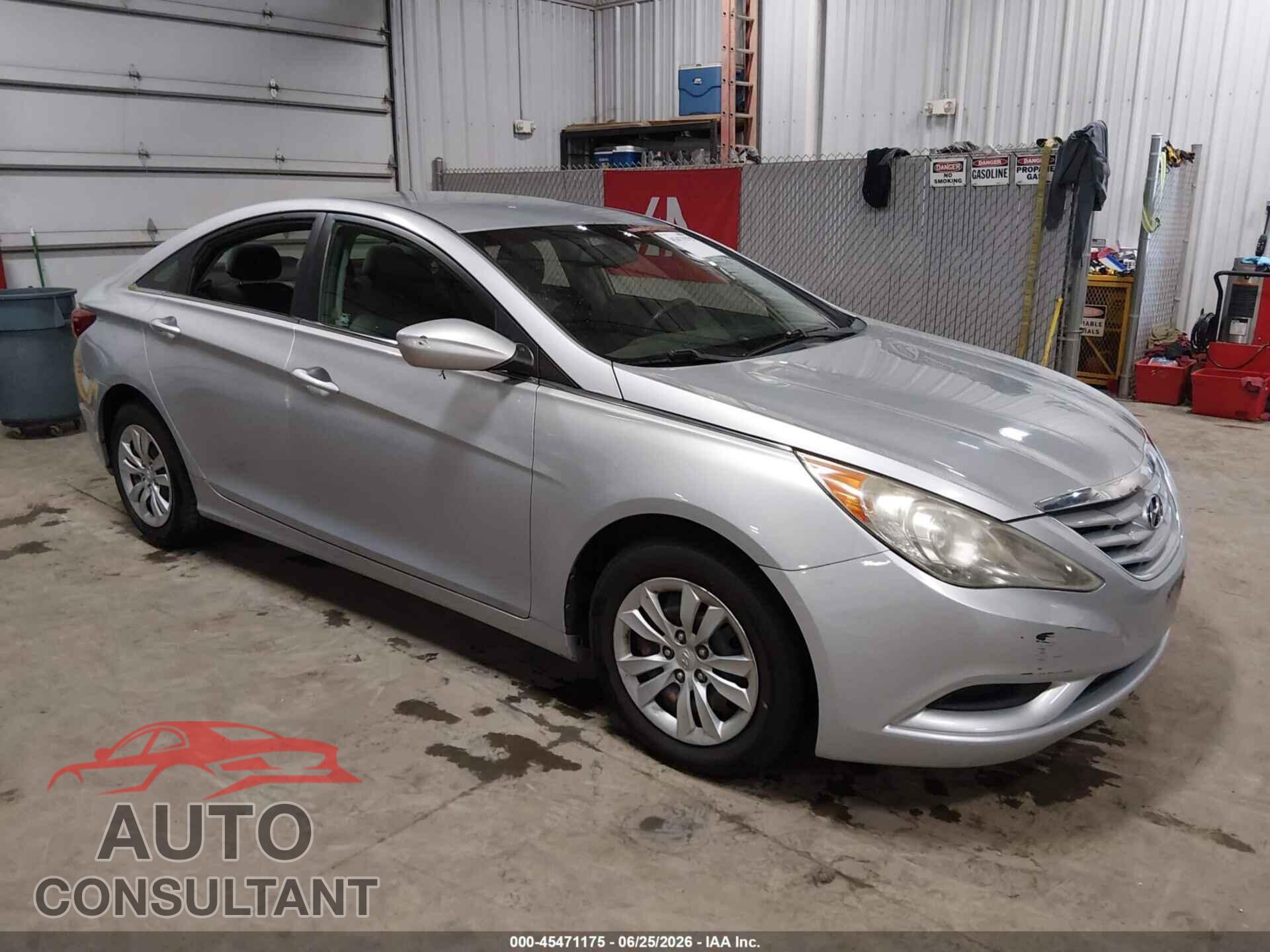 HYUNDAI SONATA 2012 - 5NPEB4AC5CH318316