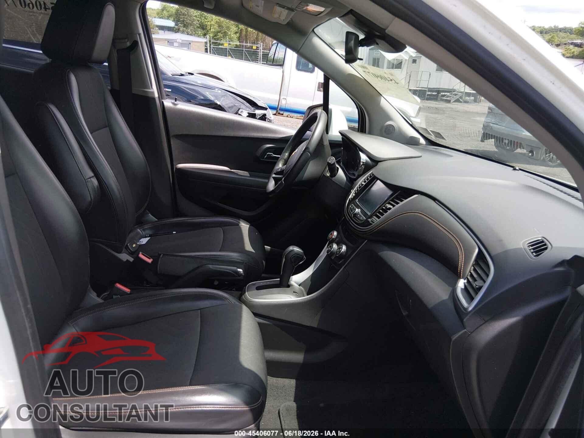 CHEVROLET TRAX 2017 - KL7CJPSB6HB221391