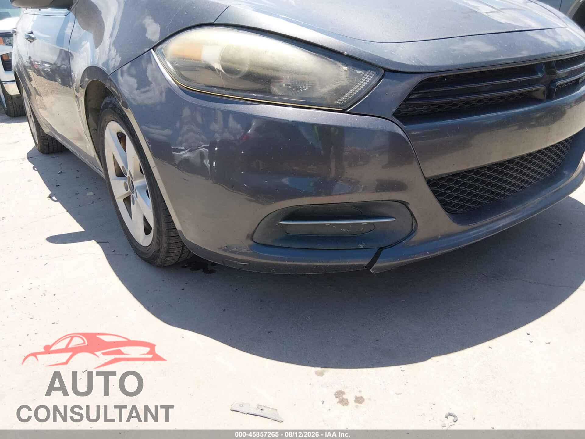 DODGE DART 2016 - 1C3CDFBB1GD577288