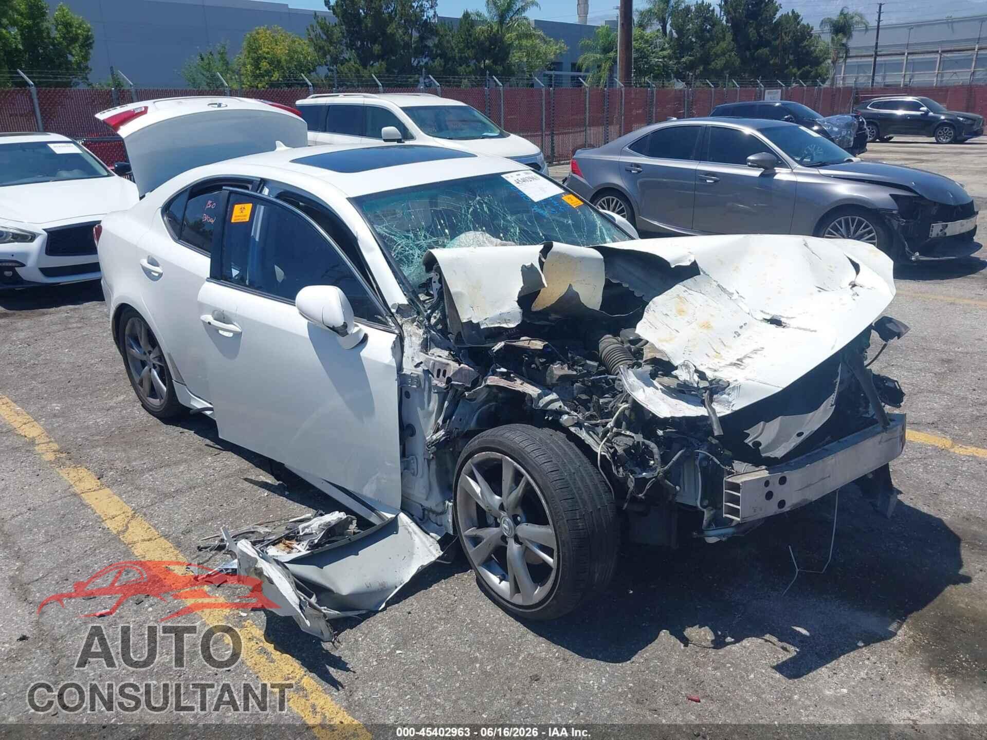 LEXUS IS 250 2010 - JTHBF5C29A5117502