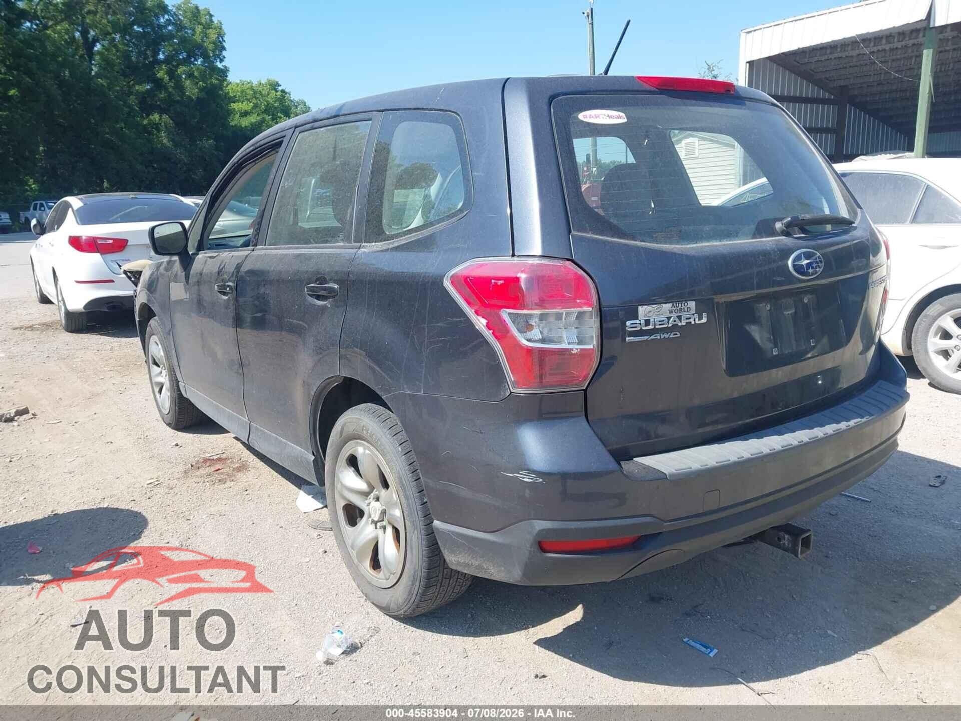 SUBARU FORESTER 2014 - JF2SJAACXEH443545