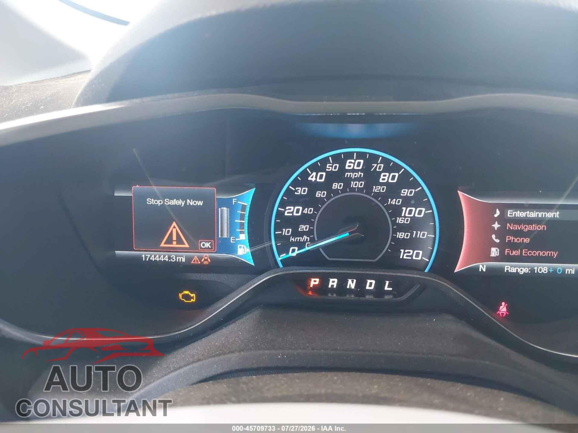FORD C-MAX ENERGI 2017 - 1FADP5FU7HL108331