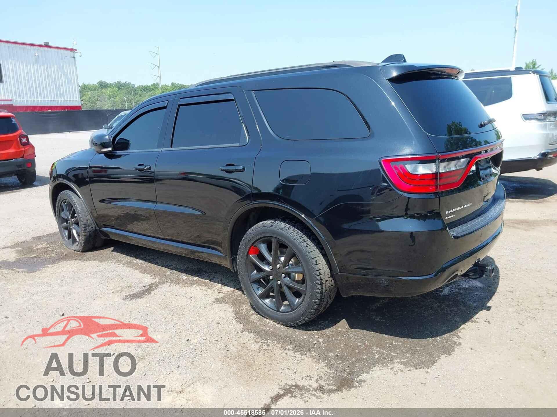 DODGE DURANGO 2017 - 1C4RDJDG9HC834108