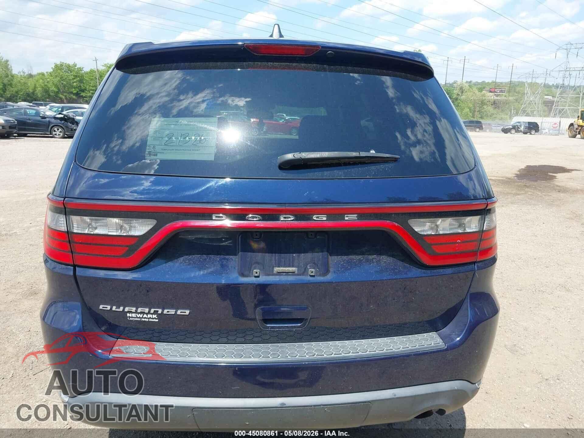 DODGE DURANGO 2015 - 1C4RDHAG3FC906950