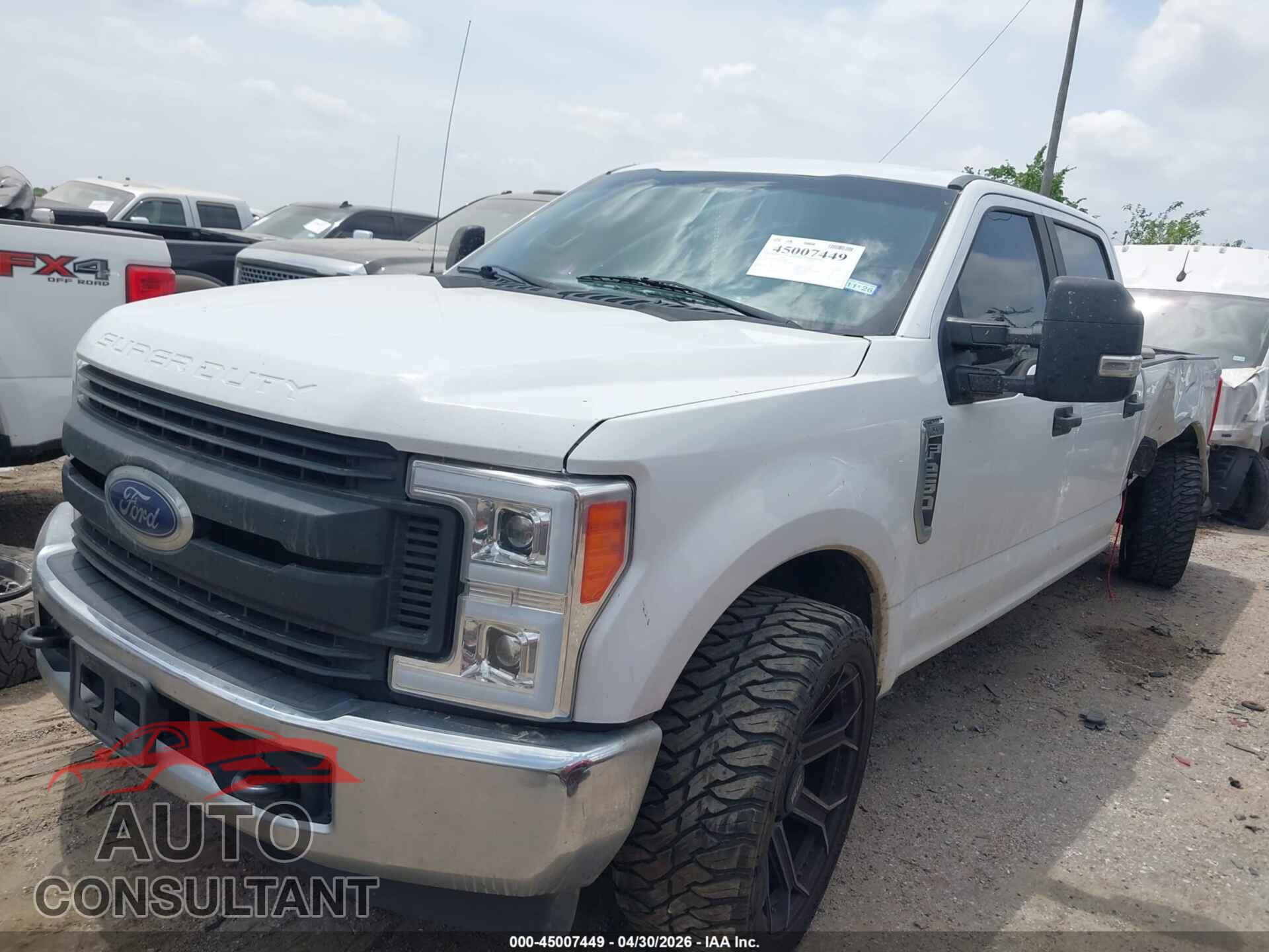 FORD F-250 2017 - 1FT7W2A60HEB28040