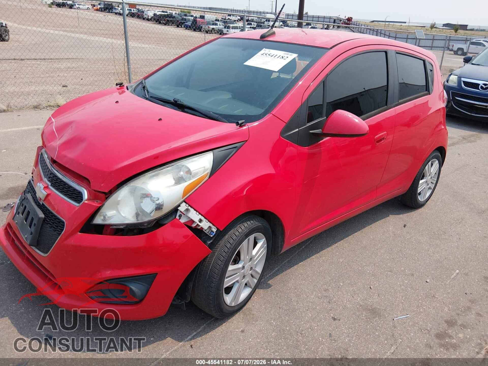 CHEVROLET SPARK 2013 - KL8CD6S94DC502071