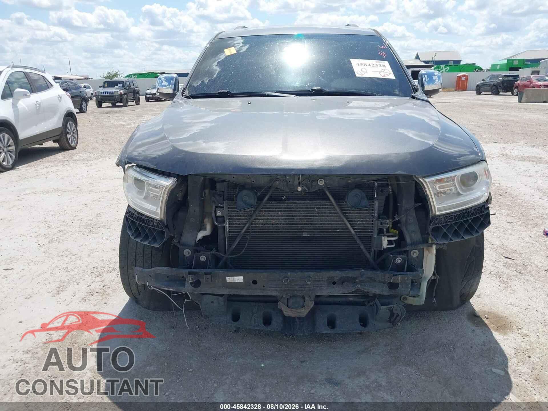 DODGE DURANGO 2017 - 1C4SDJET8HC766624